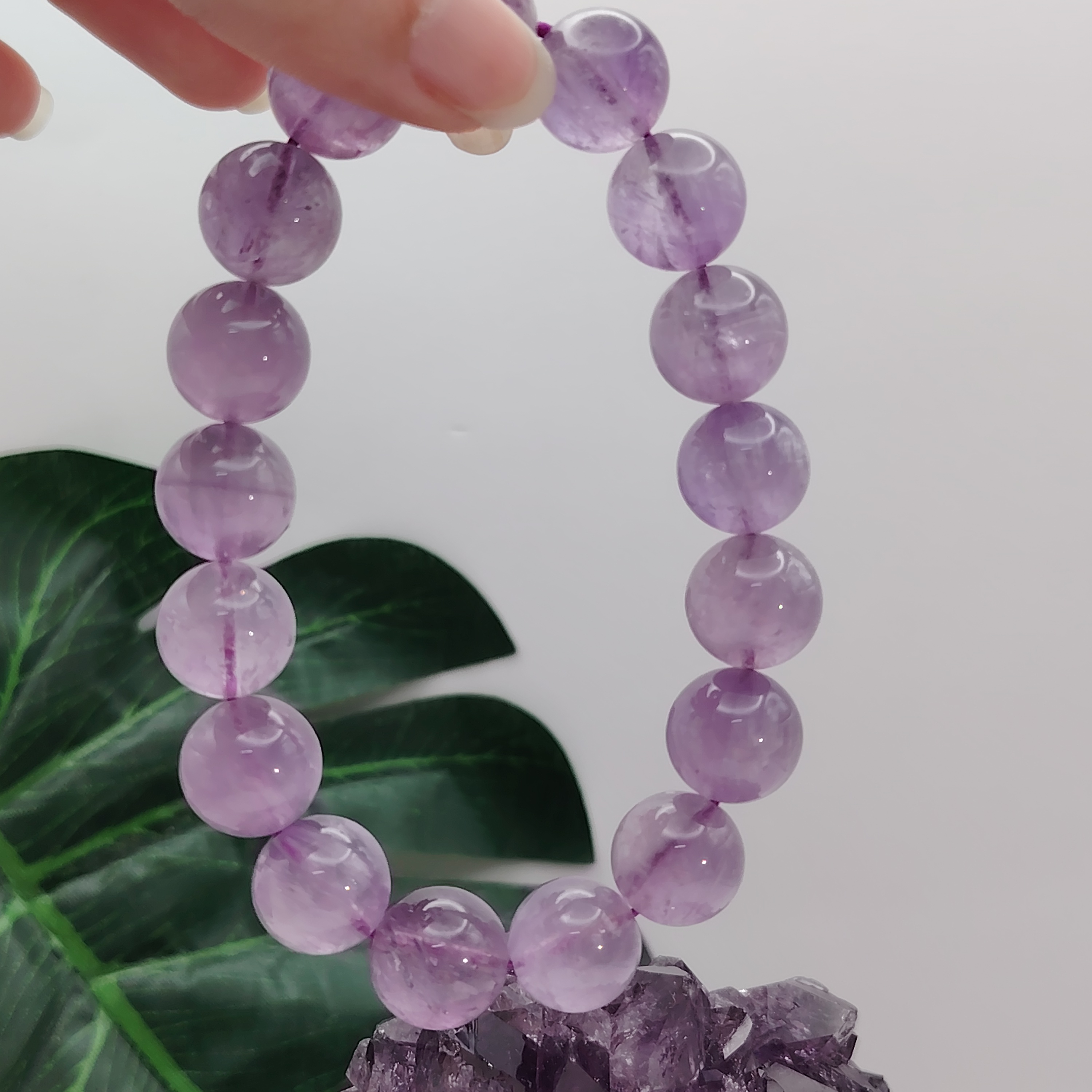 Lavender Amethyst Bracelet