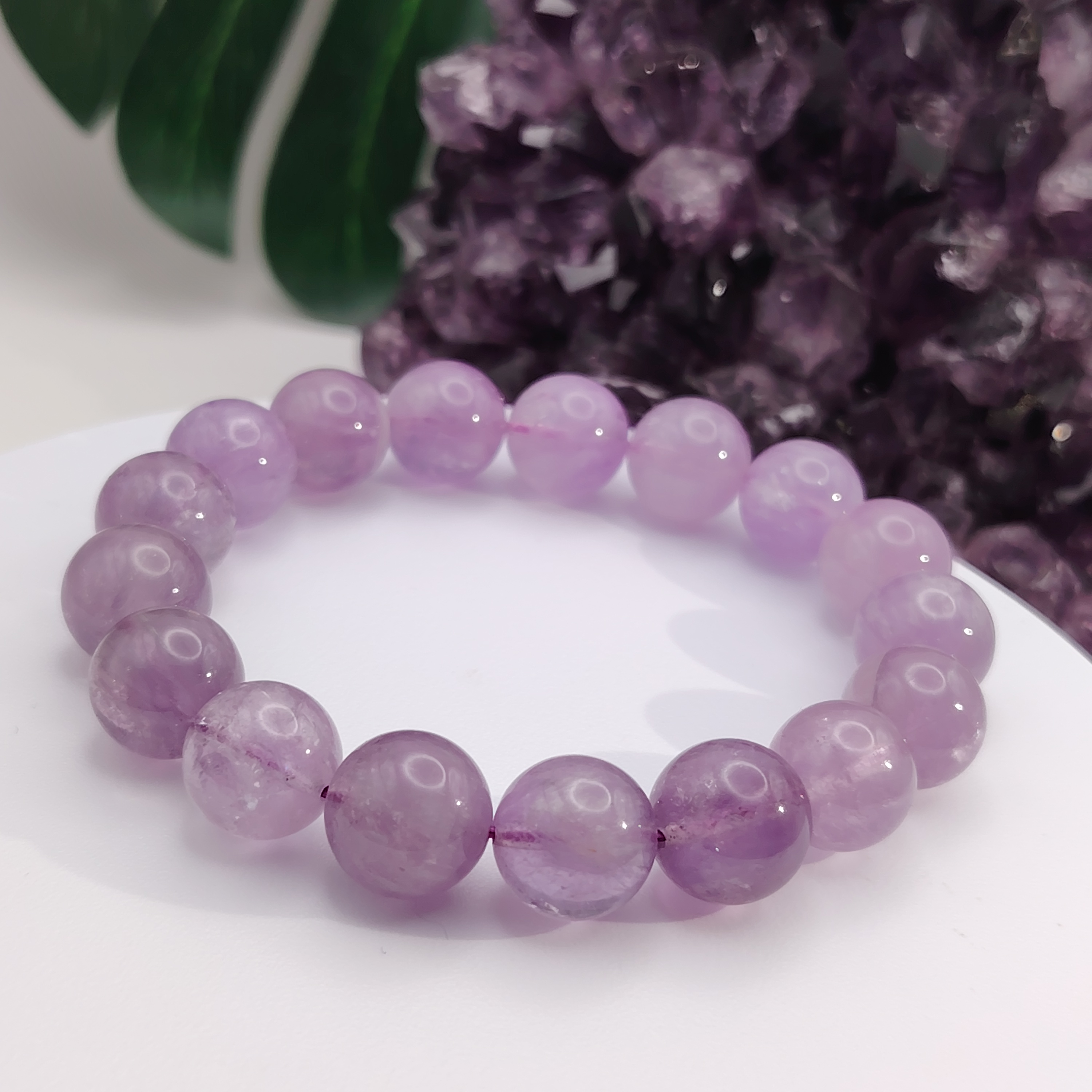 Lavender Amethyst Bracelet