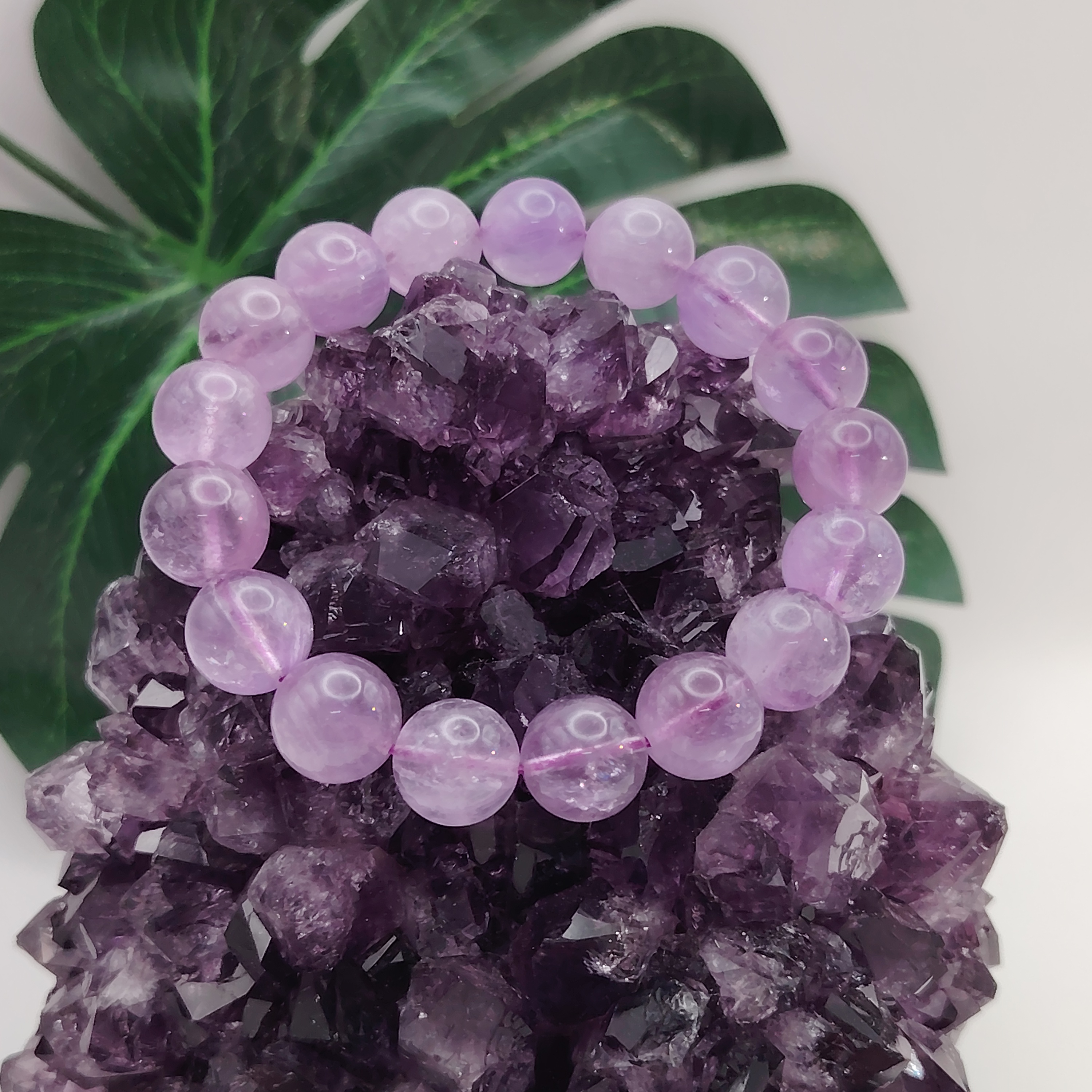 Lavender Amethyst Bracelet