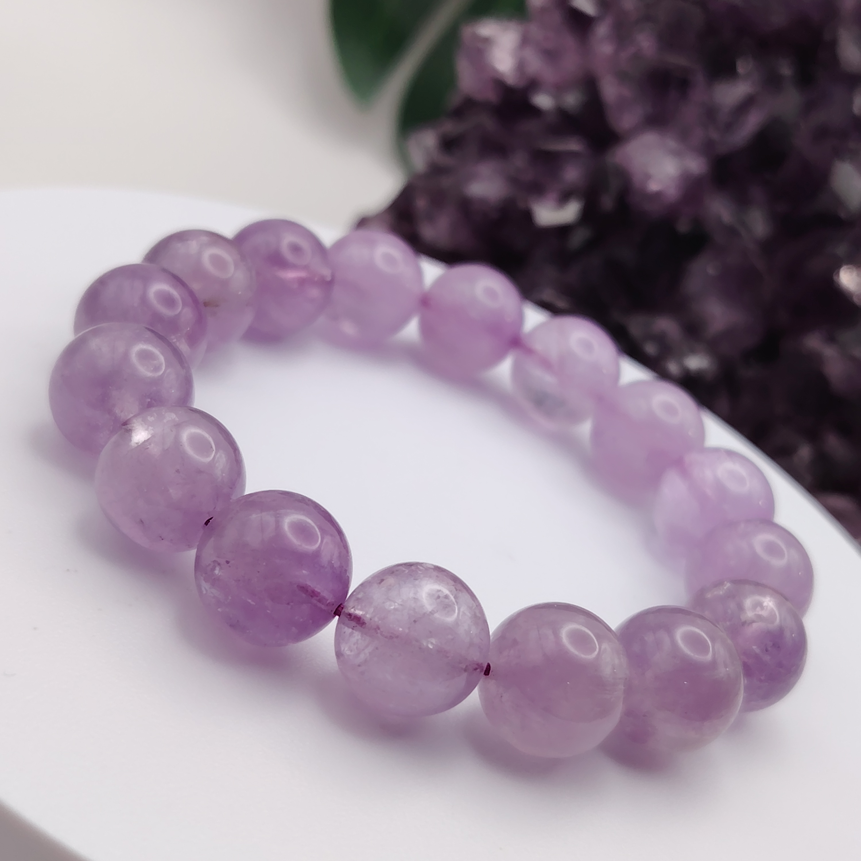 Lavender Amethyst Bracelet