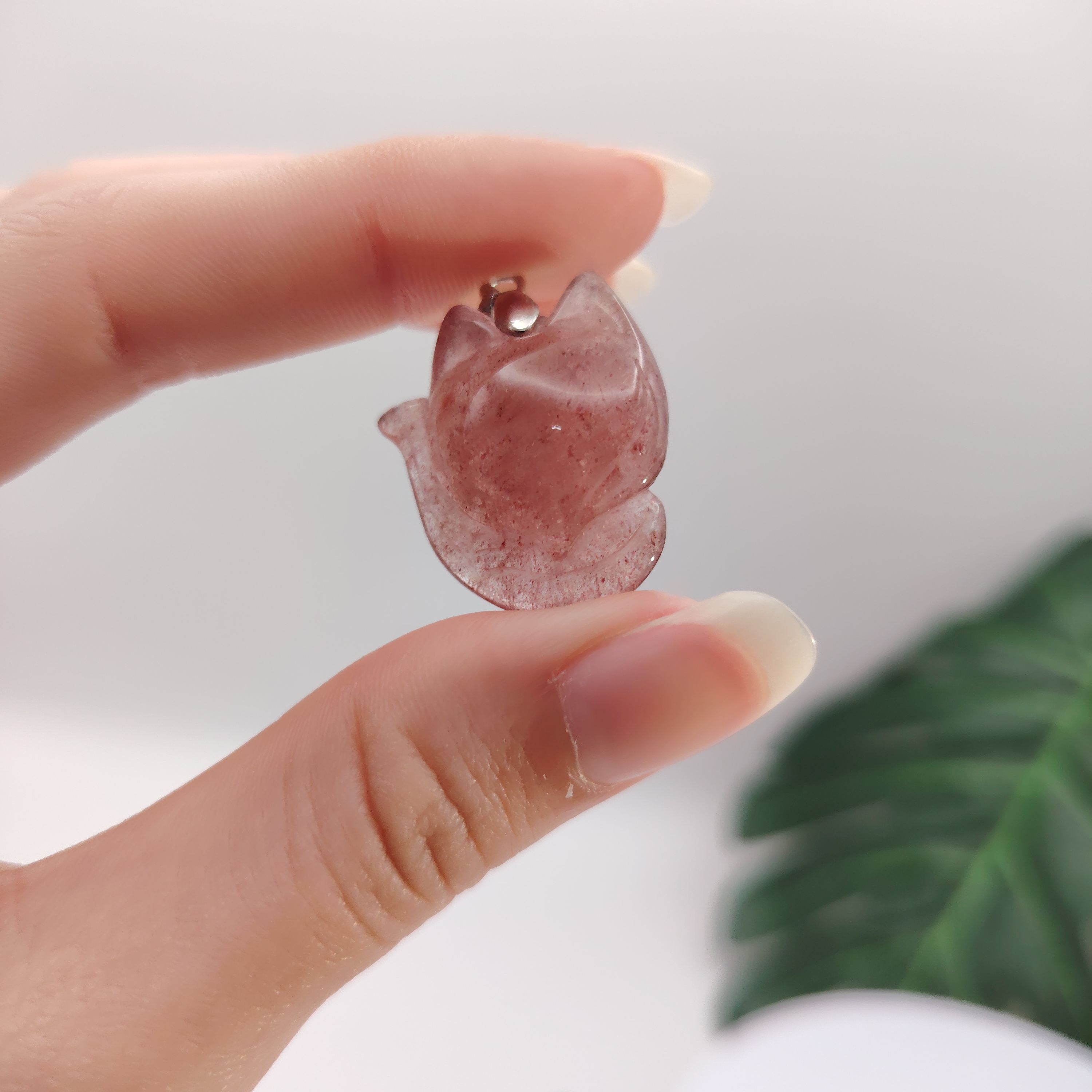Crystal Fox Pendant