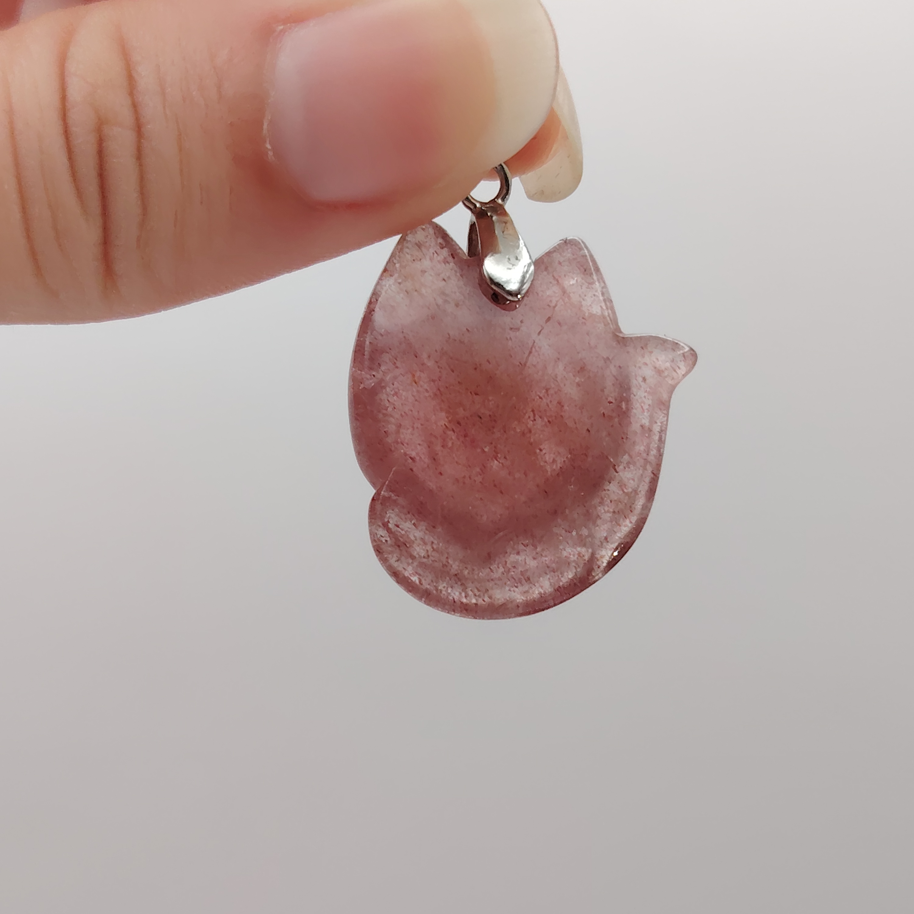 Crystal Fox Pendant
