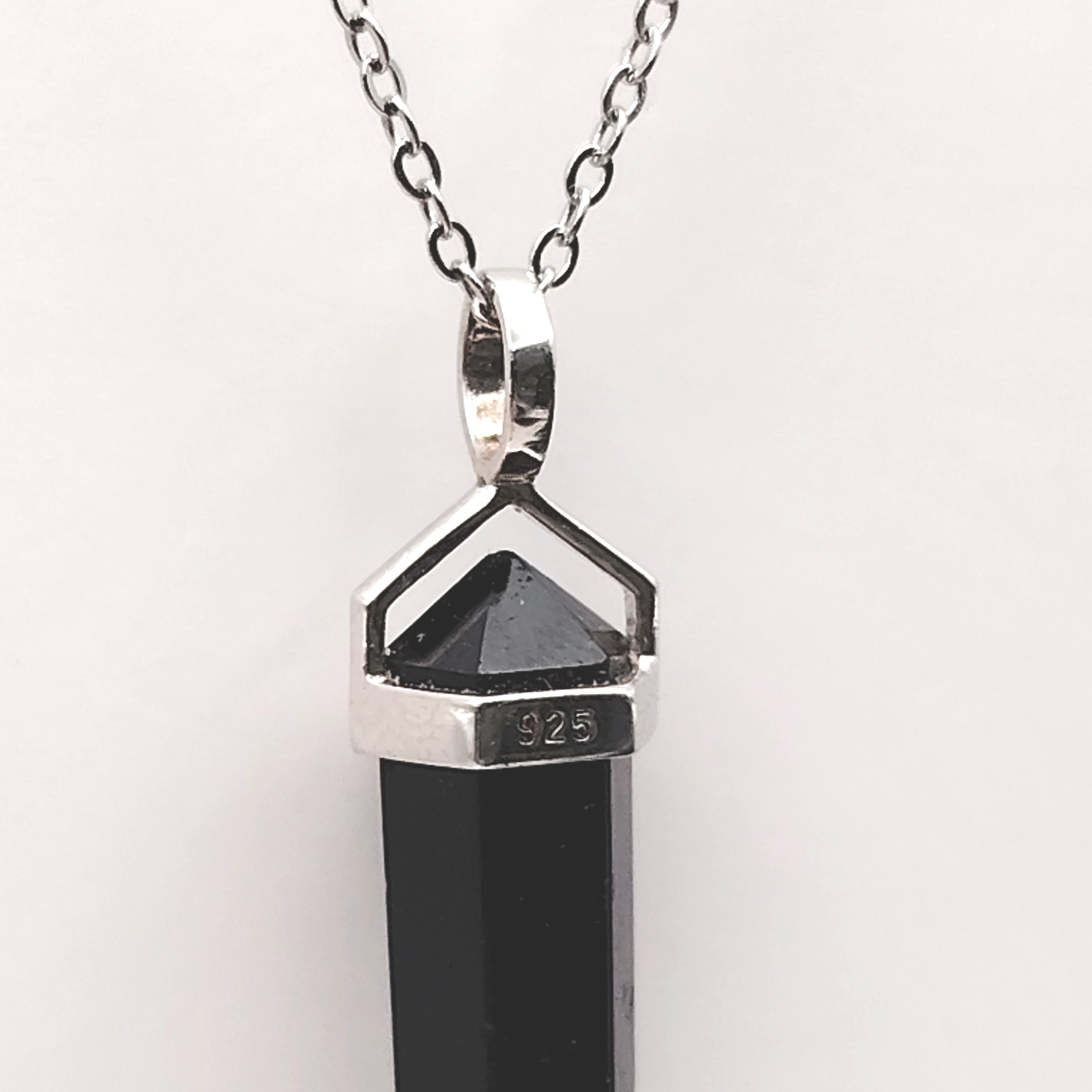 Black Tourmaline Double Point (925)