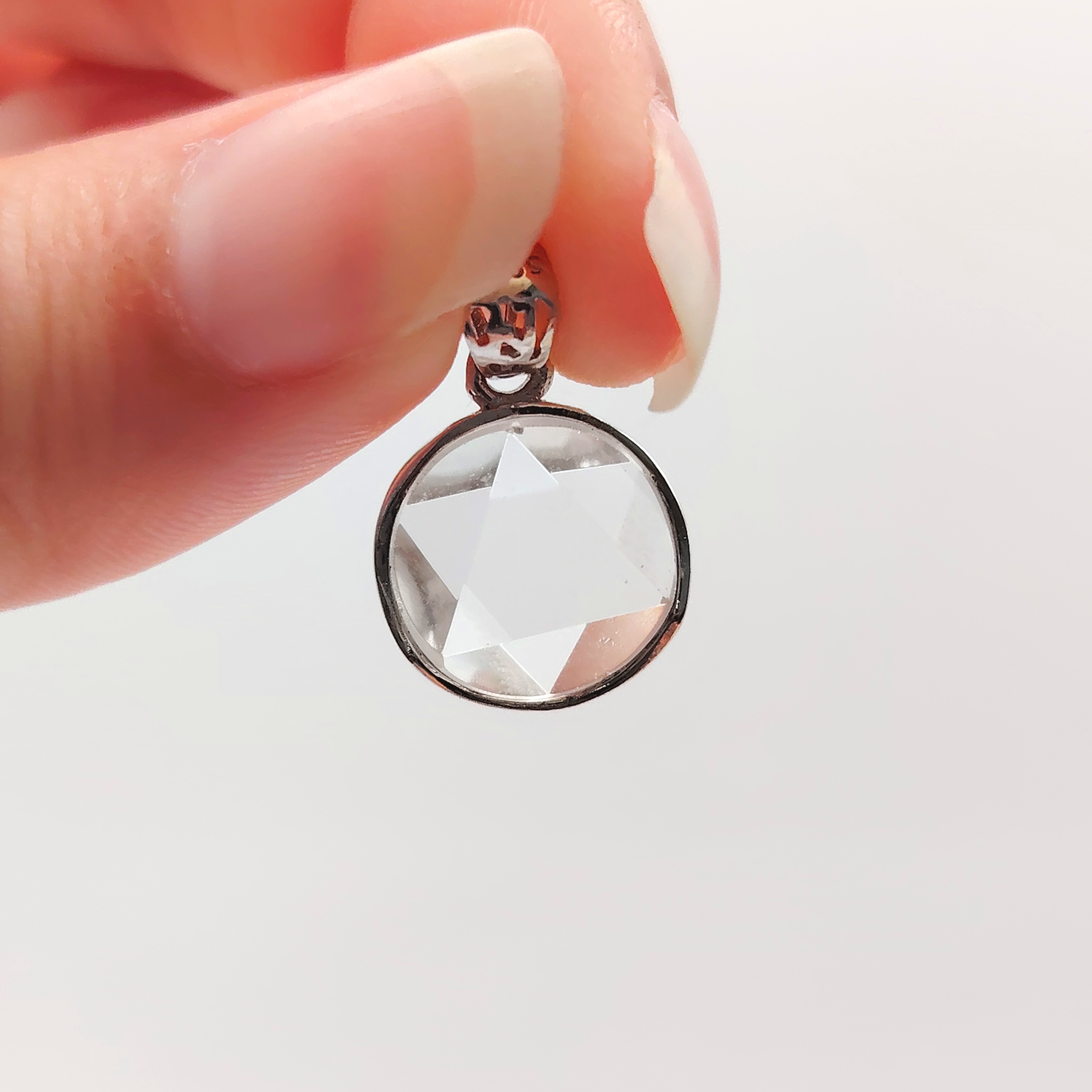Crystal David Star Pendant