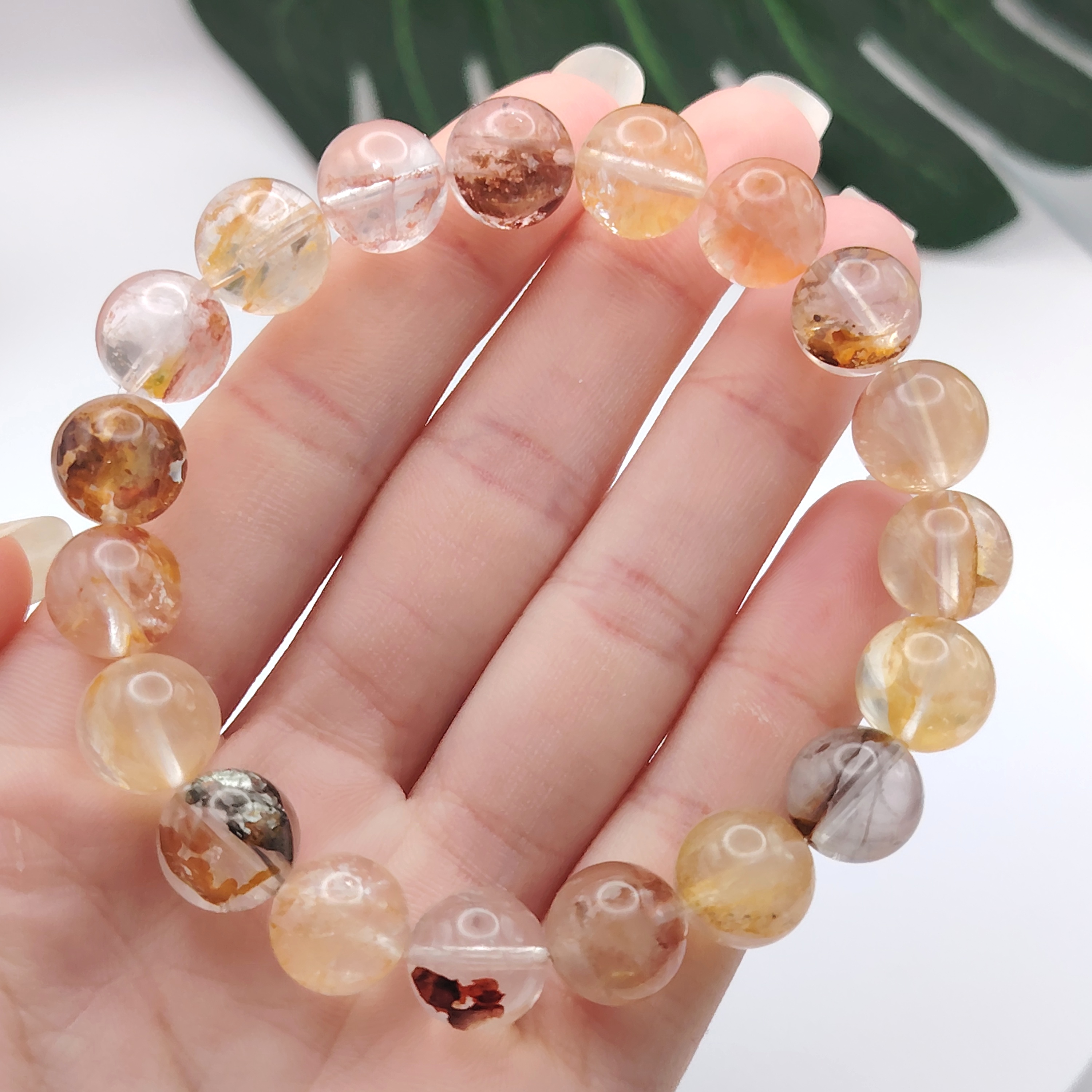 Yellow Hematoid Bracelet