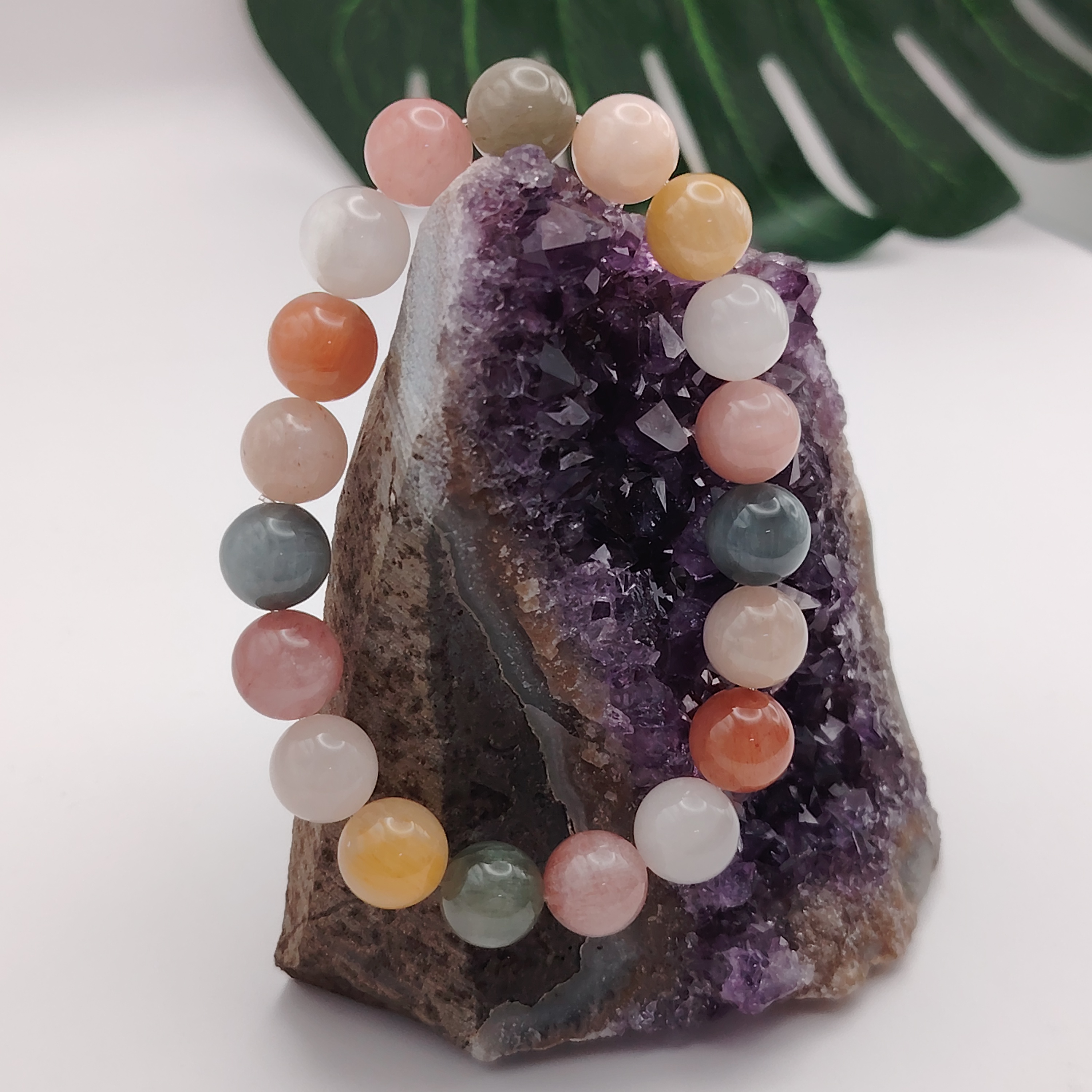 High Grade Mix Rabbit Rutilate Bracelet