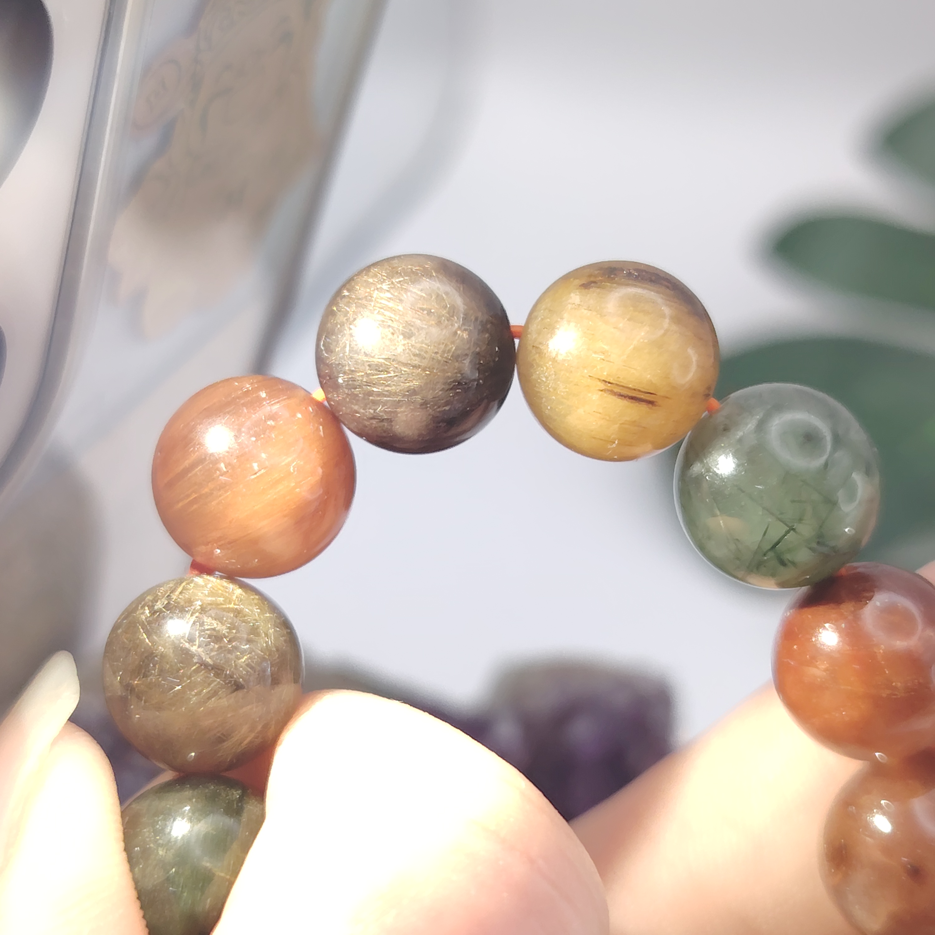 Mix Rutilated Bracelet