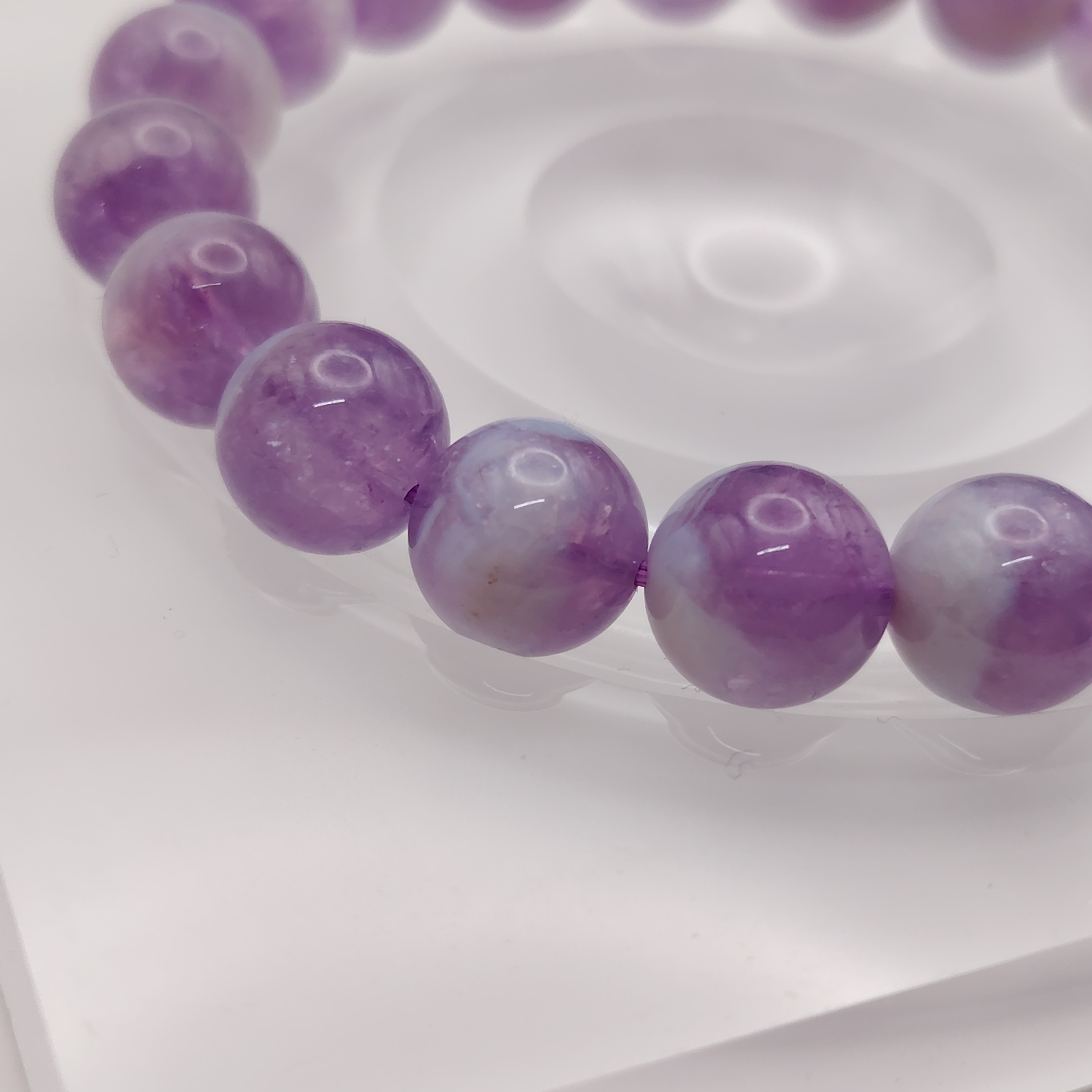 Lavender Milky Amethyst Bracelet