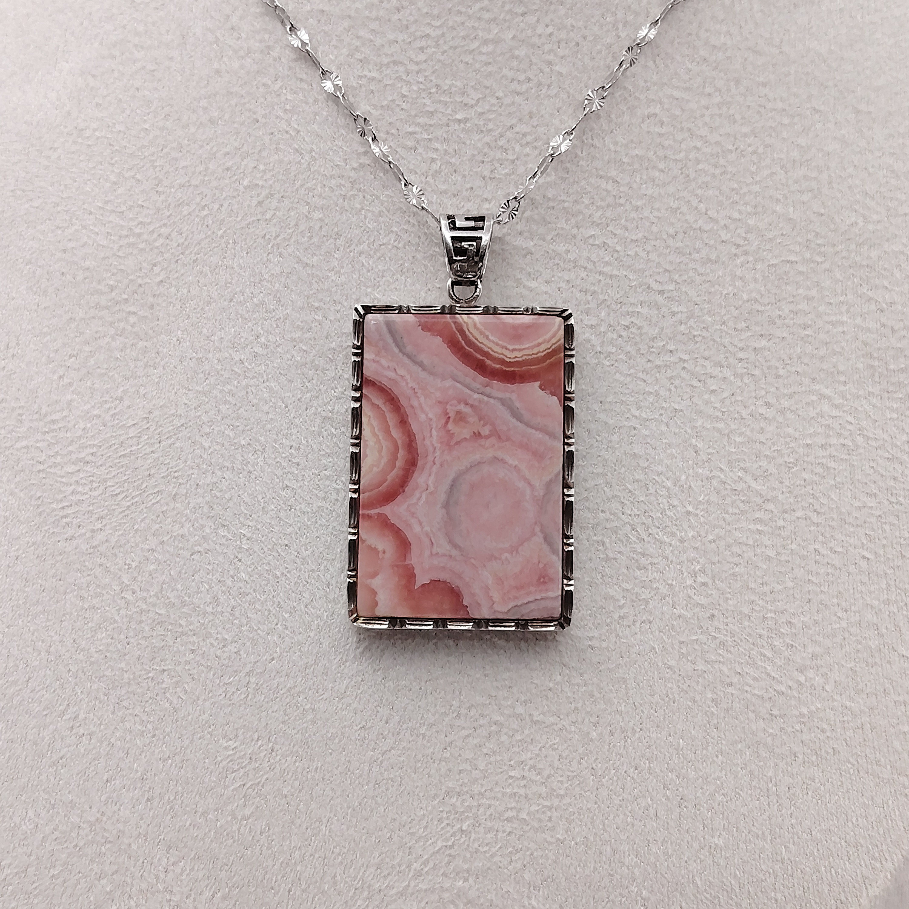Rhodochrosite Pendant
