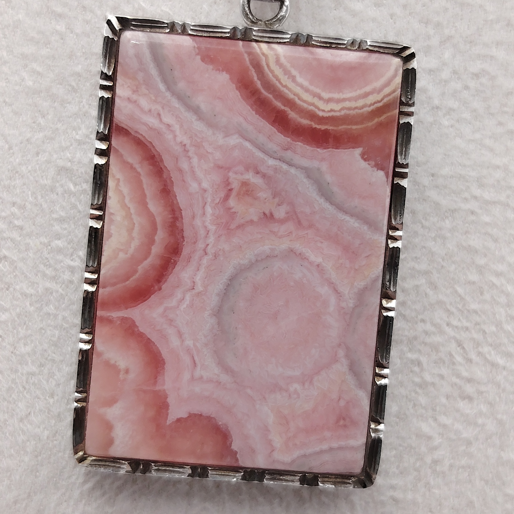 Rhodochrosite Pendant