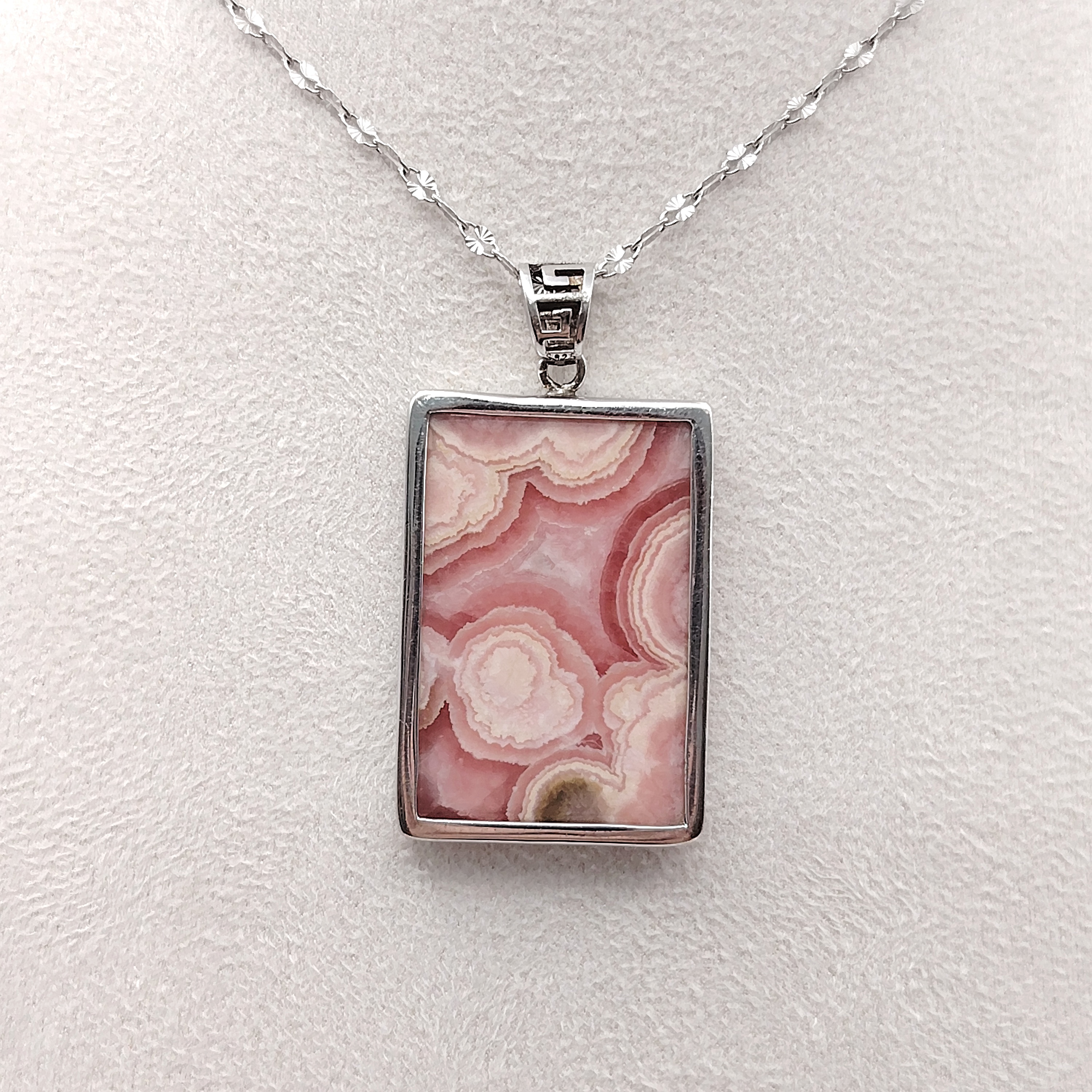 Rhodochrosite Pendant