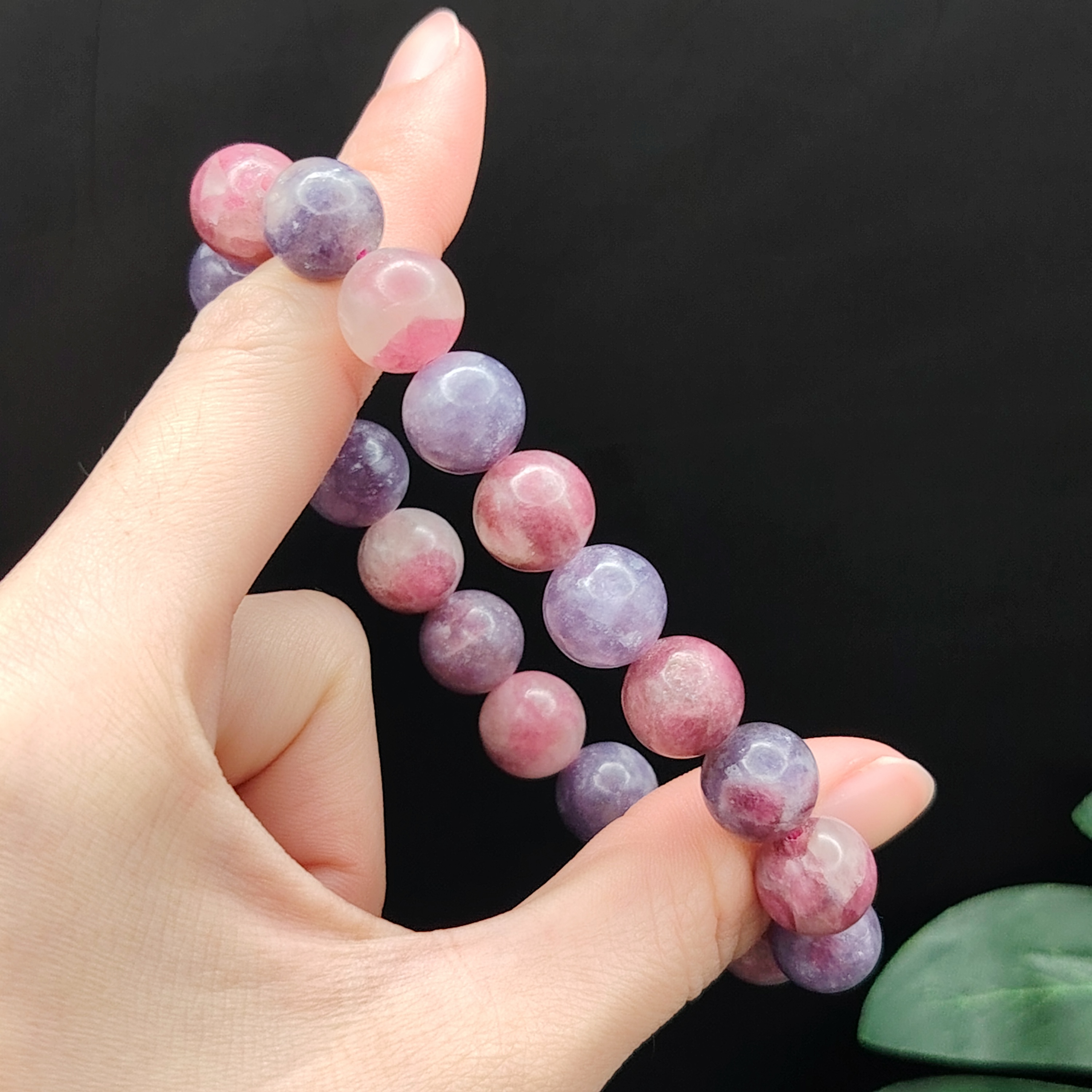 Plum Blossom Tourmaline Bracelet 