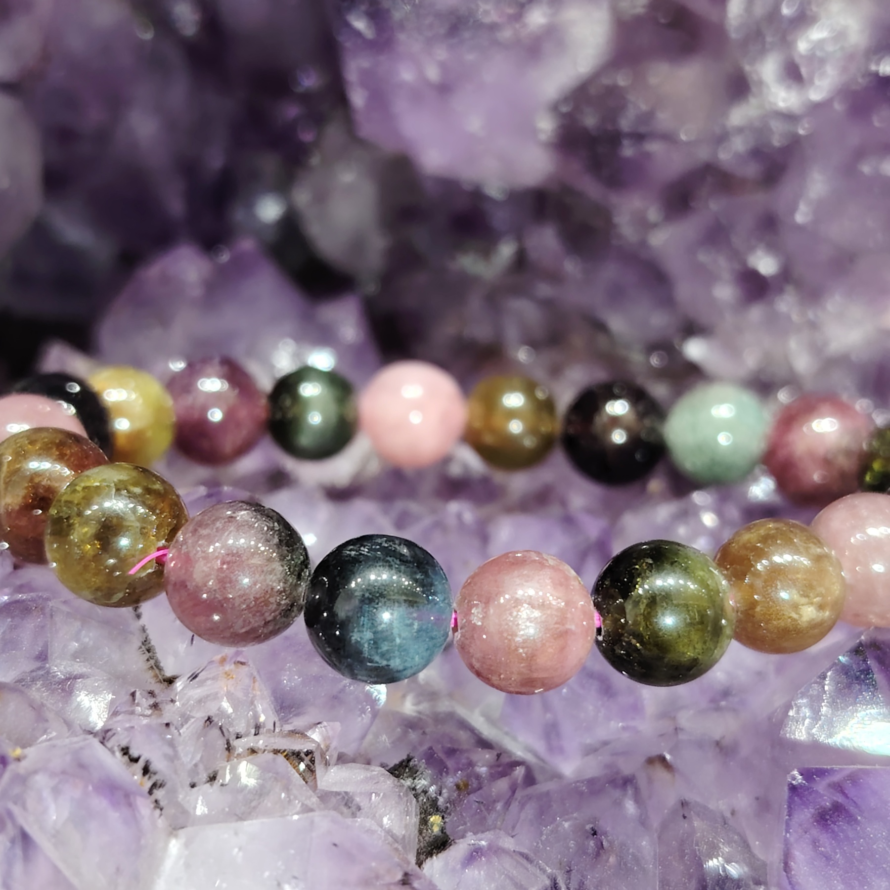 High Grade Tourmaline Bracelet