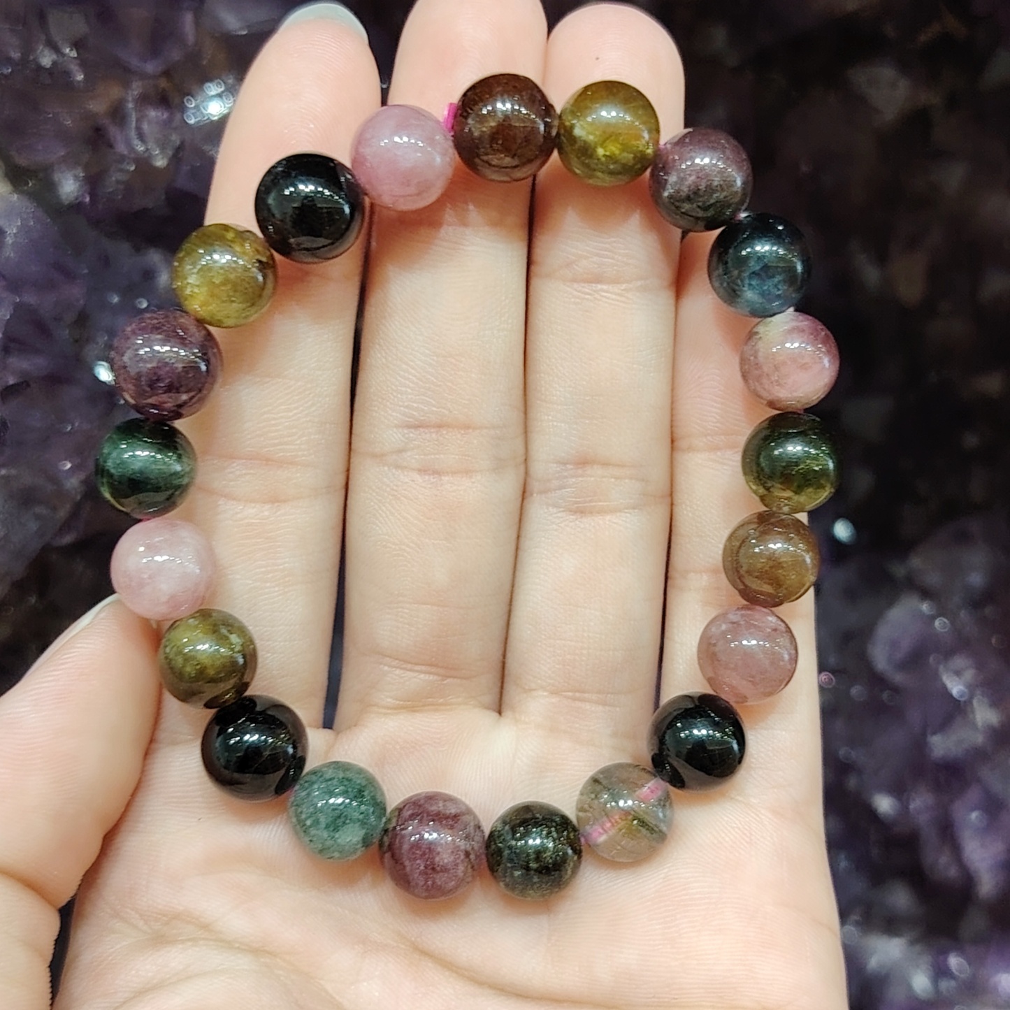 High Grade Tourmaline Bracelet