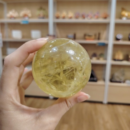 Citrine Ball - 0.428Kgs