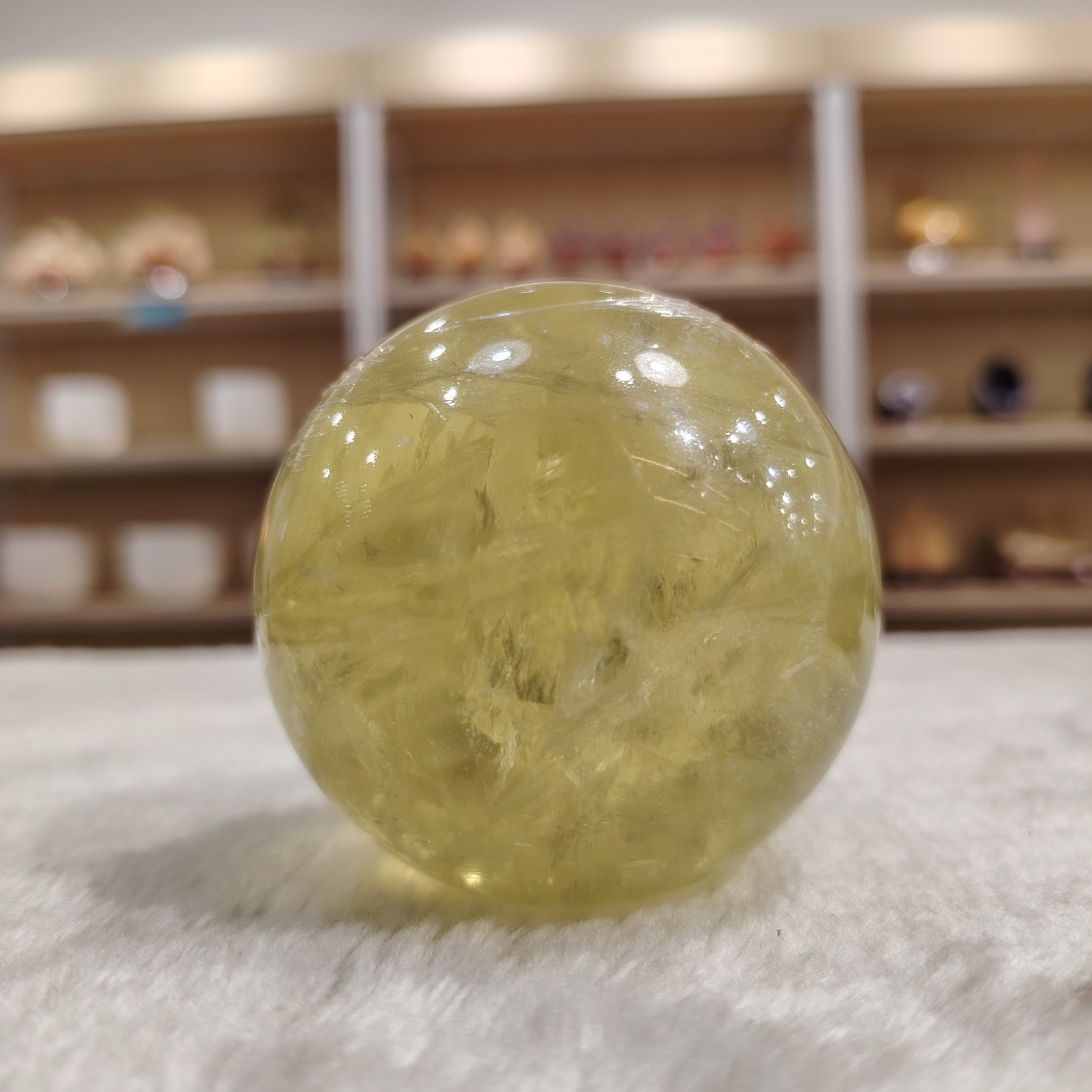 Citrine Ball - 0.428Kgs