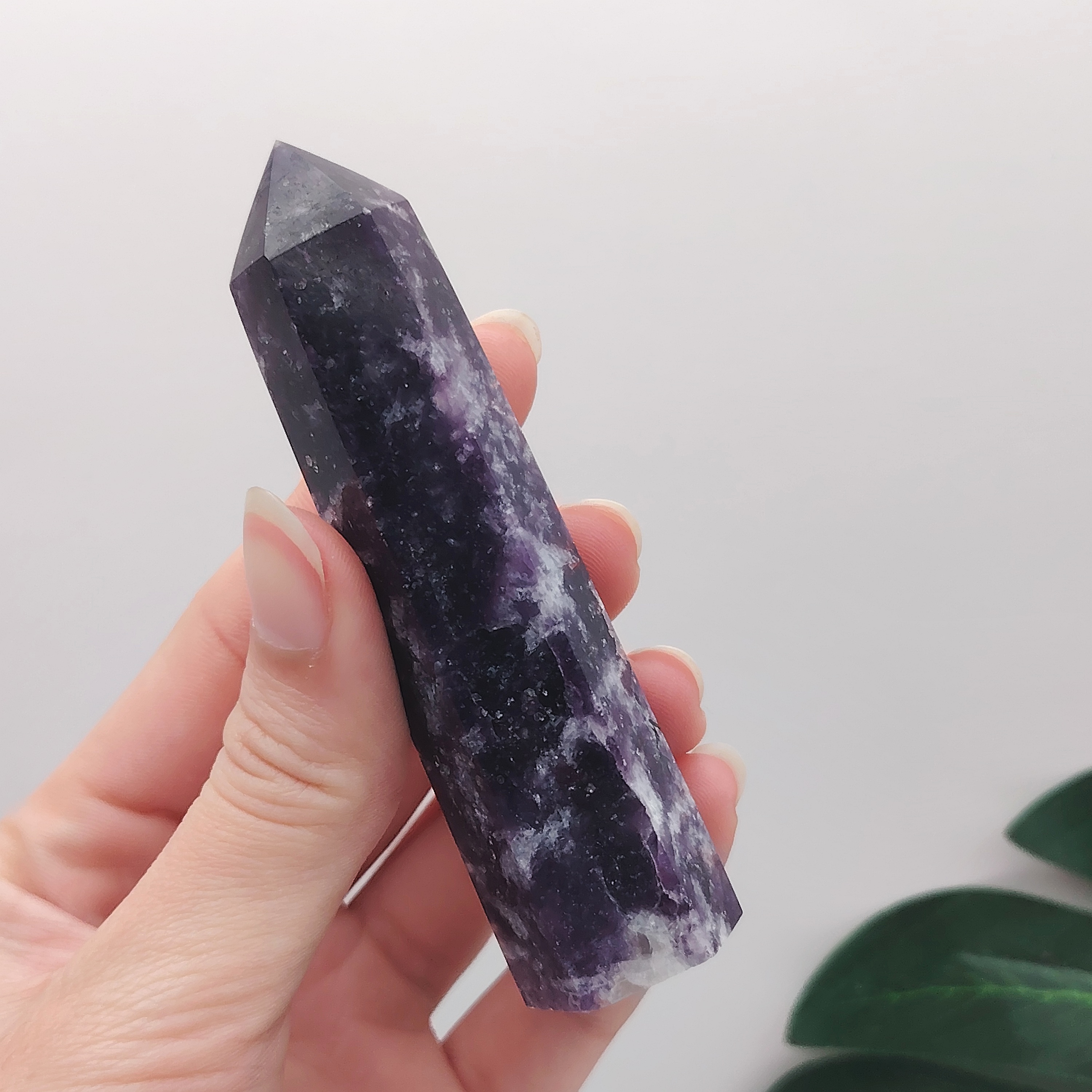 Lepidolite Point 