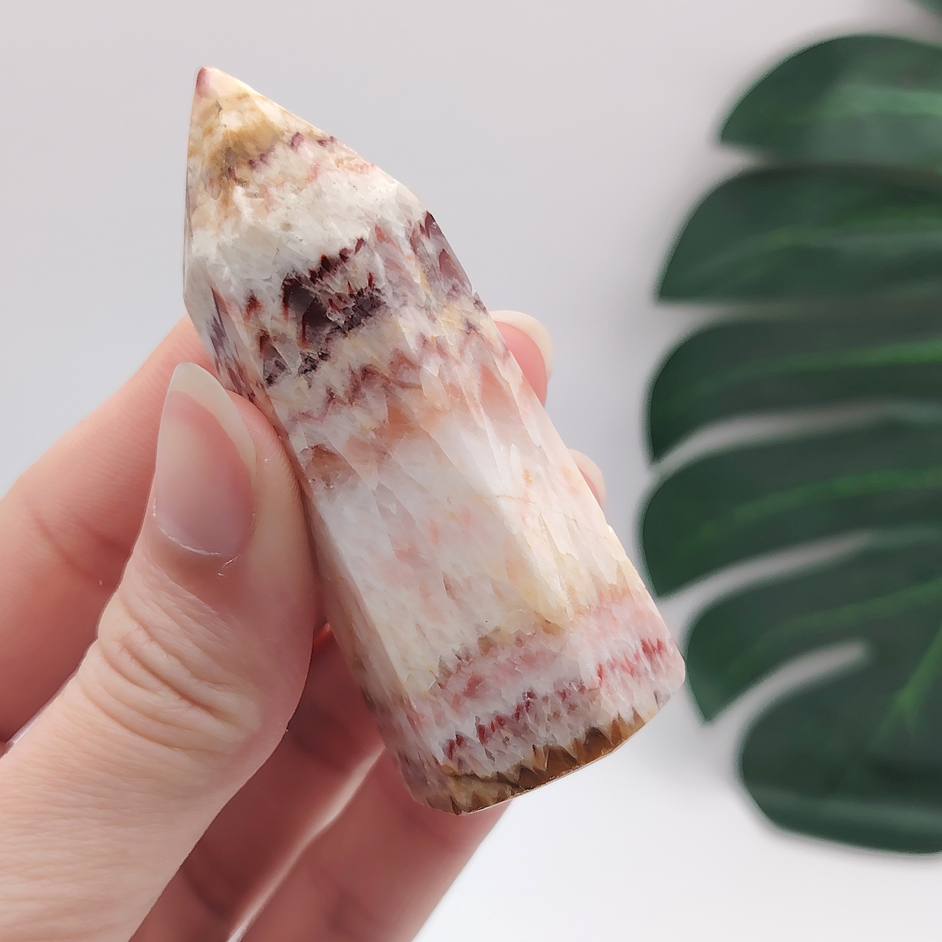 Red Lace Jasper Point - 0.06Kgs