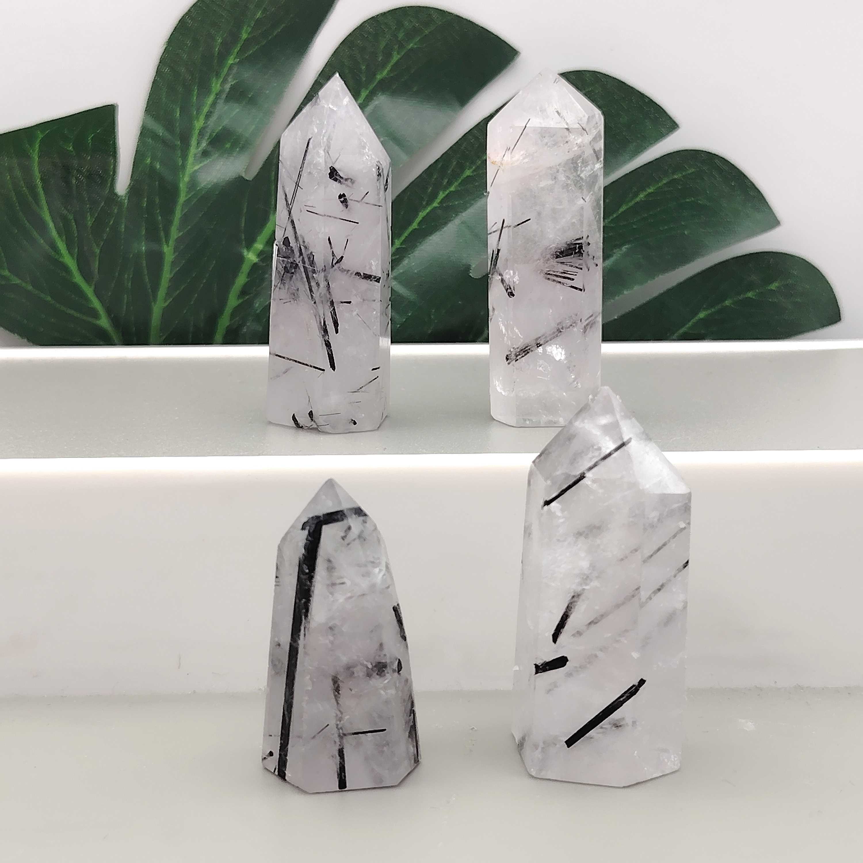 Black Rutilated Point