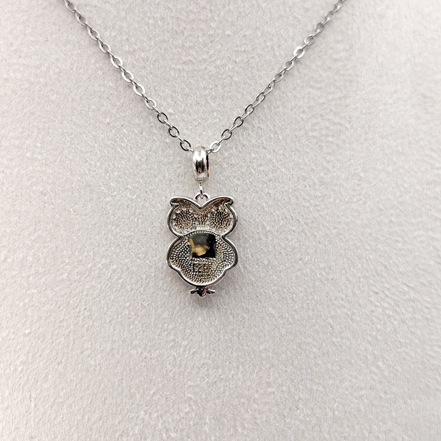 Canada Ammolite Owl Pendant