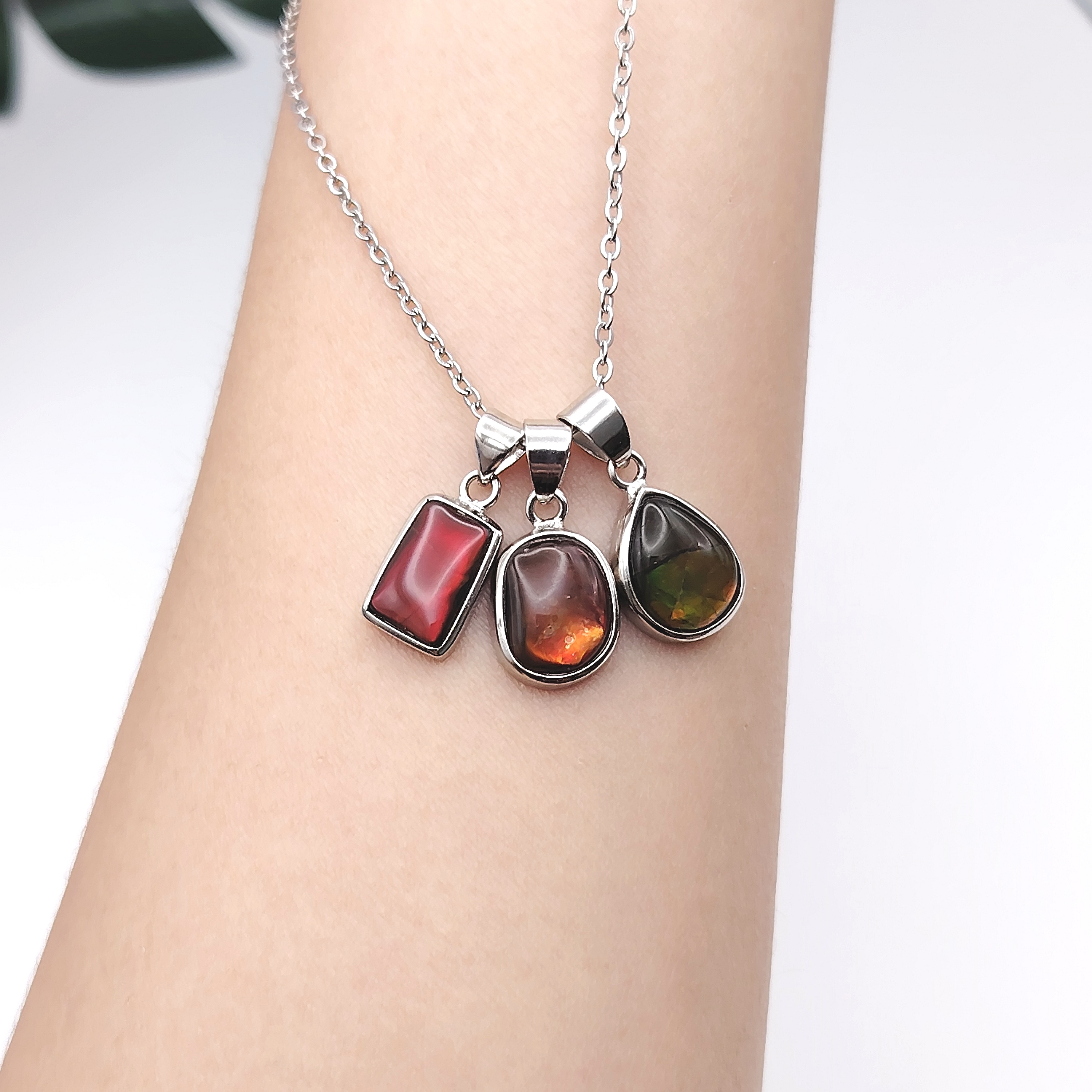 Canada Ammolite Free Shape Pendant