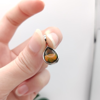 Canada Ammolite Free Shape Pendant
