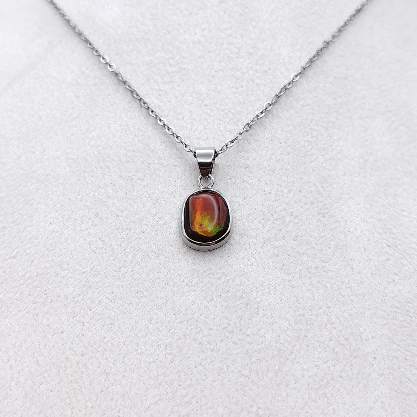 Canada Ammolite Free Shape Pendant