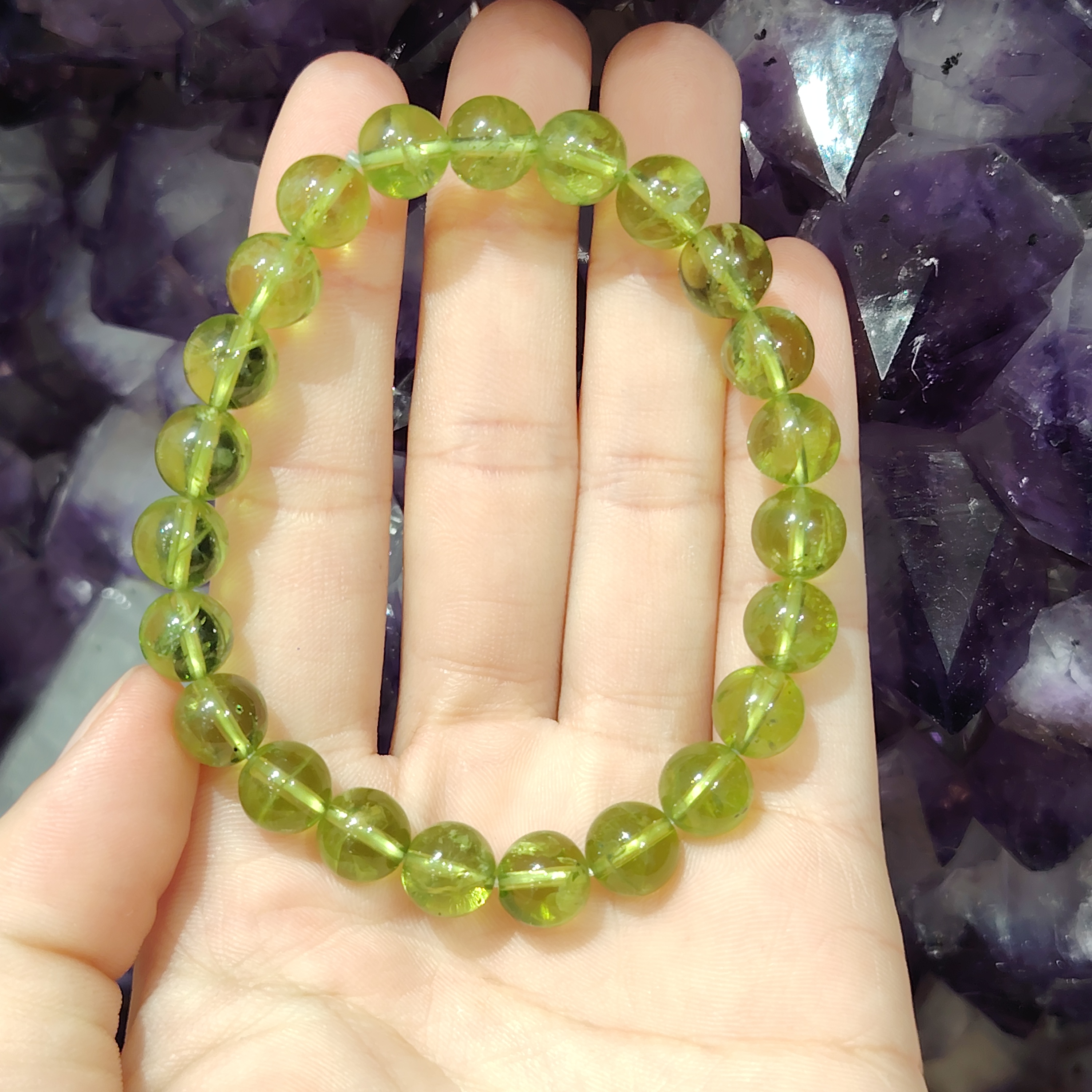 Superior Peridot Bracelet