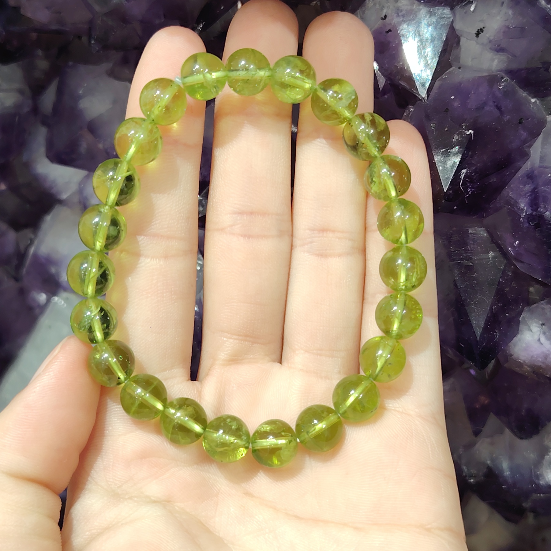 Superior Peridot Bracelet