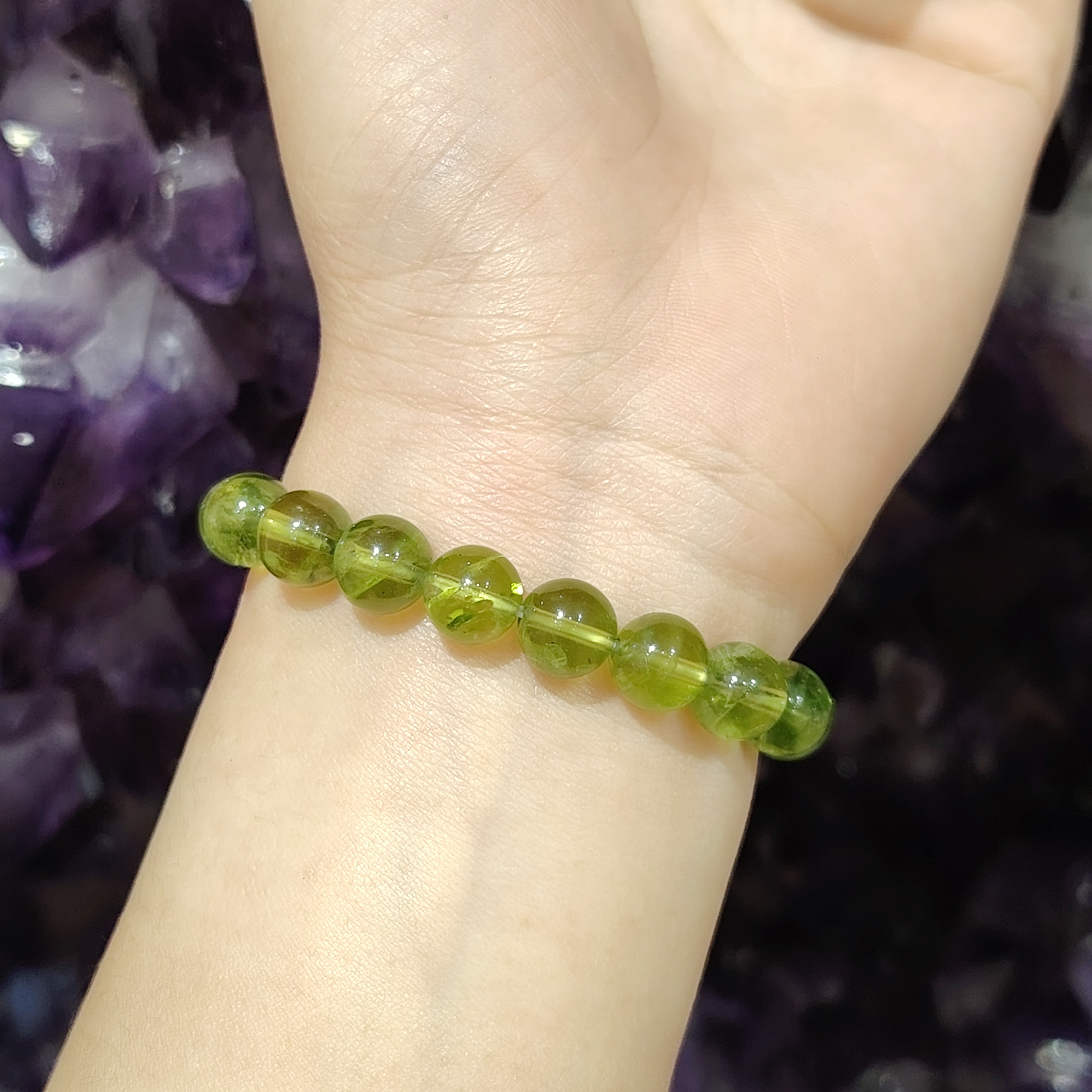 Superior Peridot Bracelet