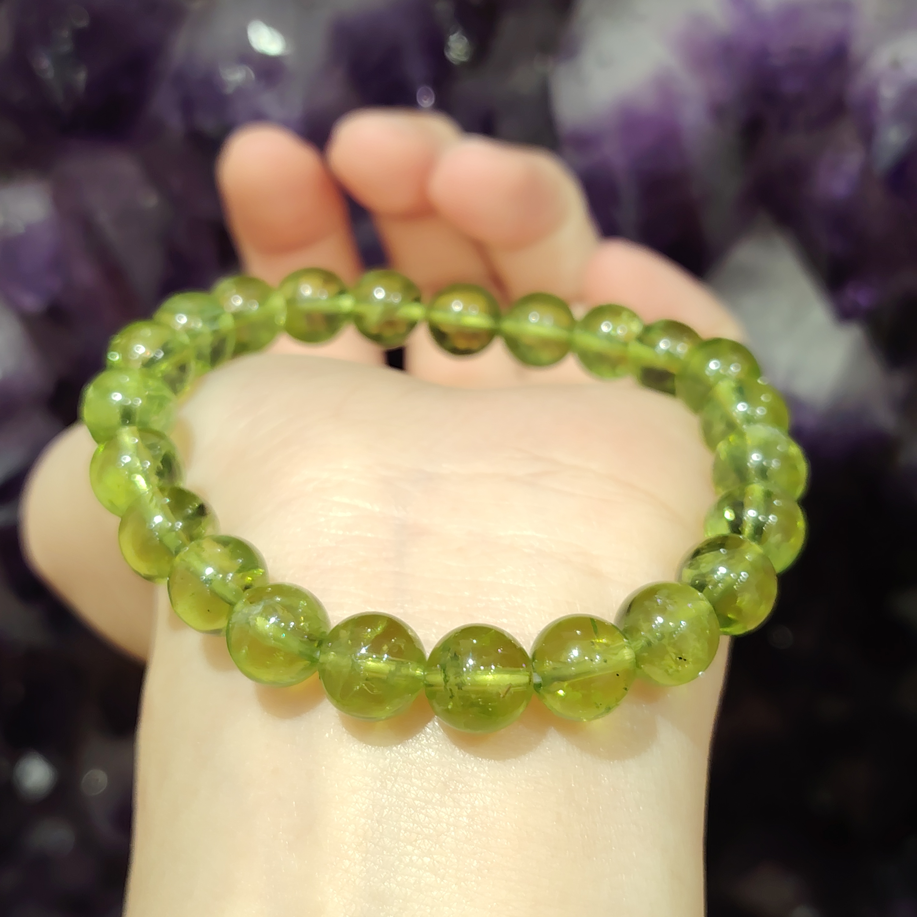 Superior Peridot Bracelet | ICRYSTAL