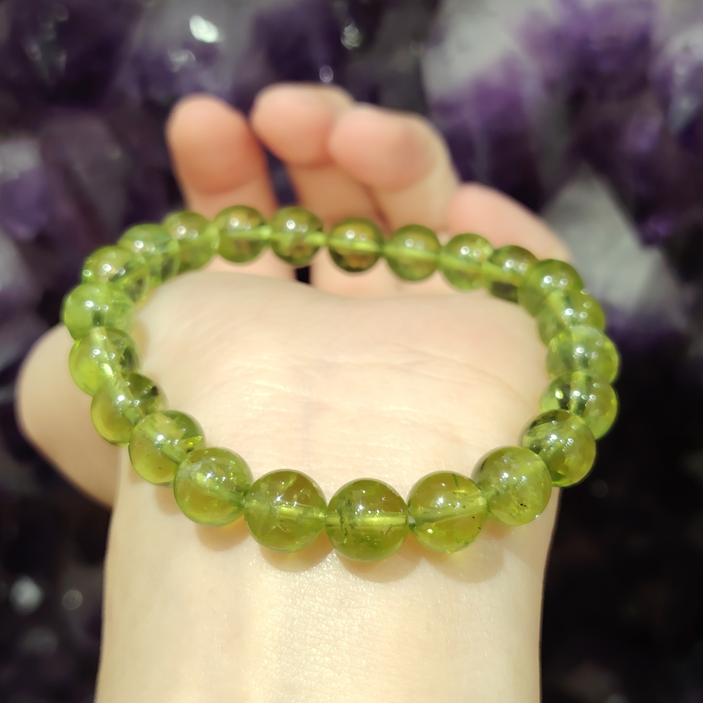 Superior Peridot Bracelet | ICRYSTAL