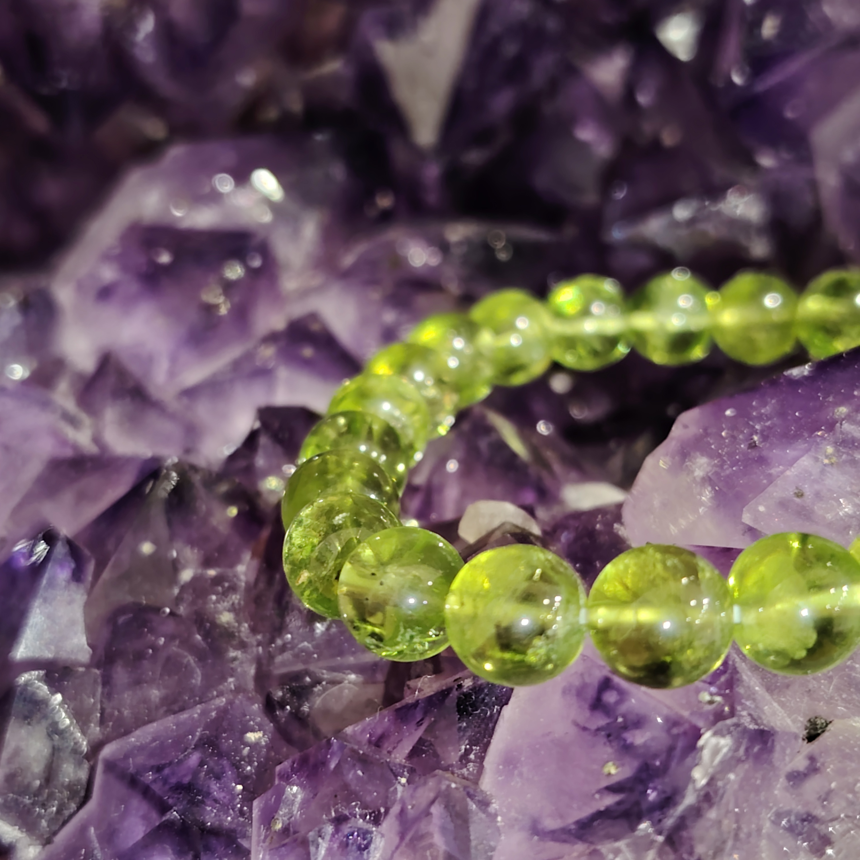 Superior Peridot Bracelet