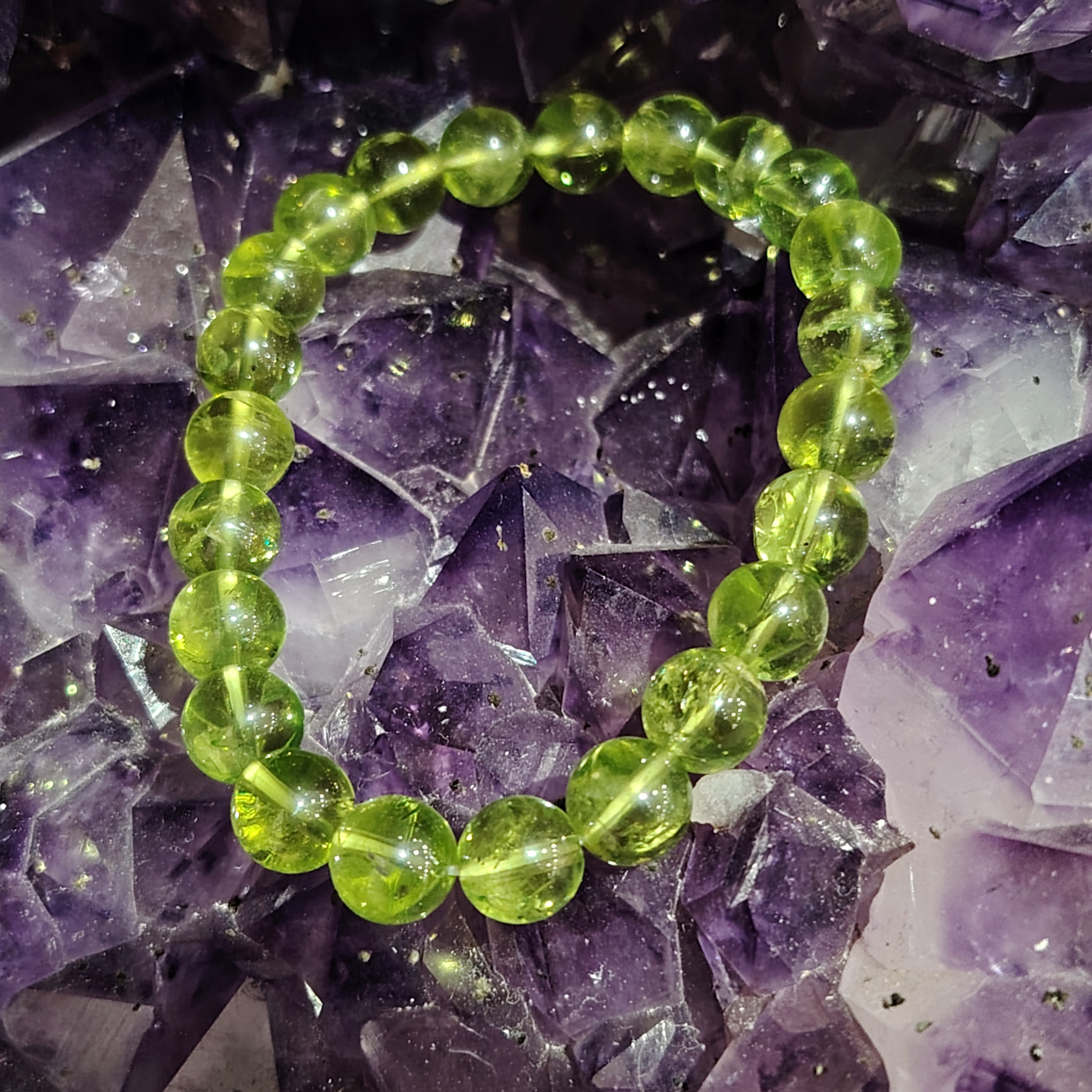 Superior Peridot Bracelet