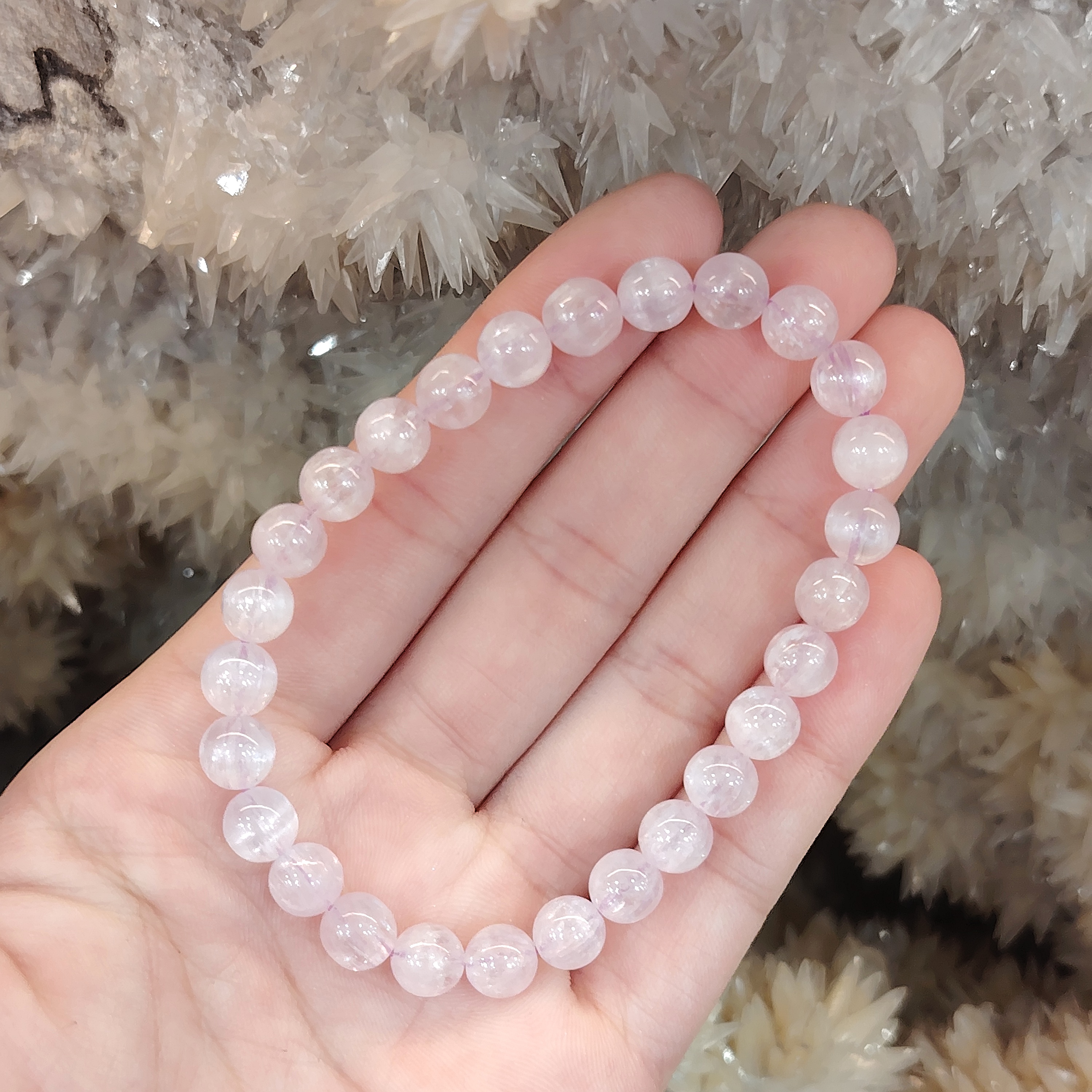 Silky Kunzite Bracelet