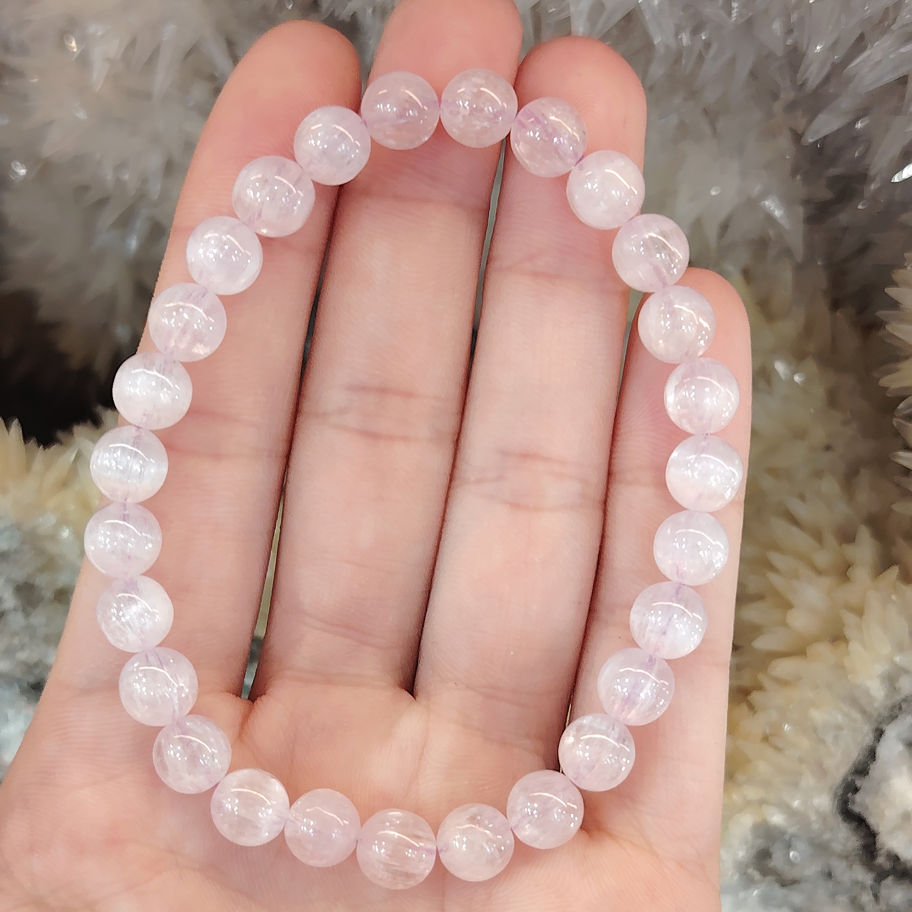 Silky Kunzite Bracelet