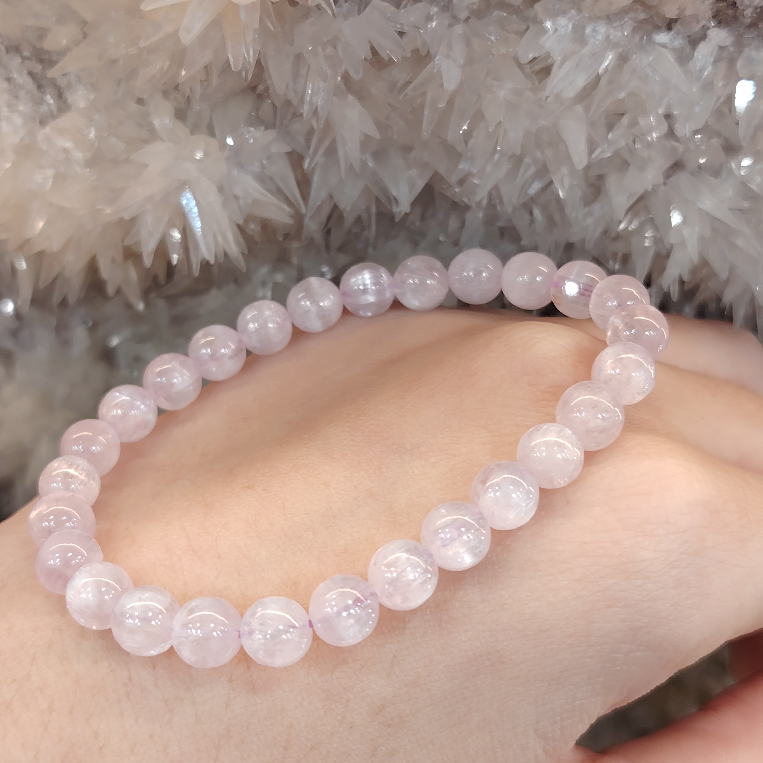 Silky Kunzite Bracelet