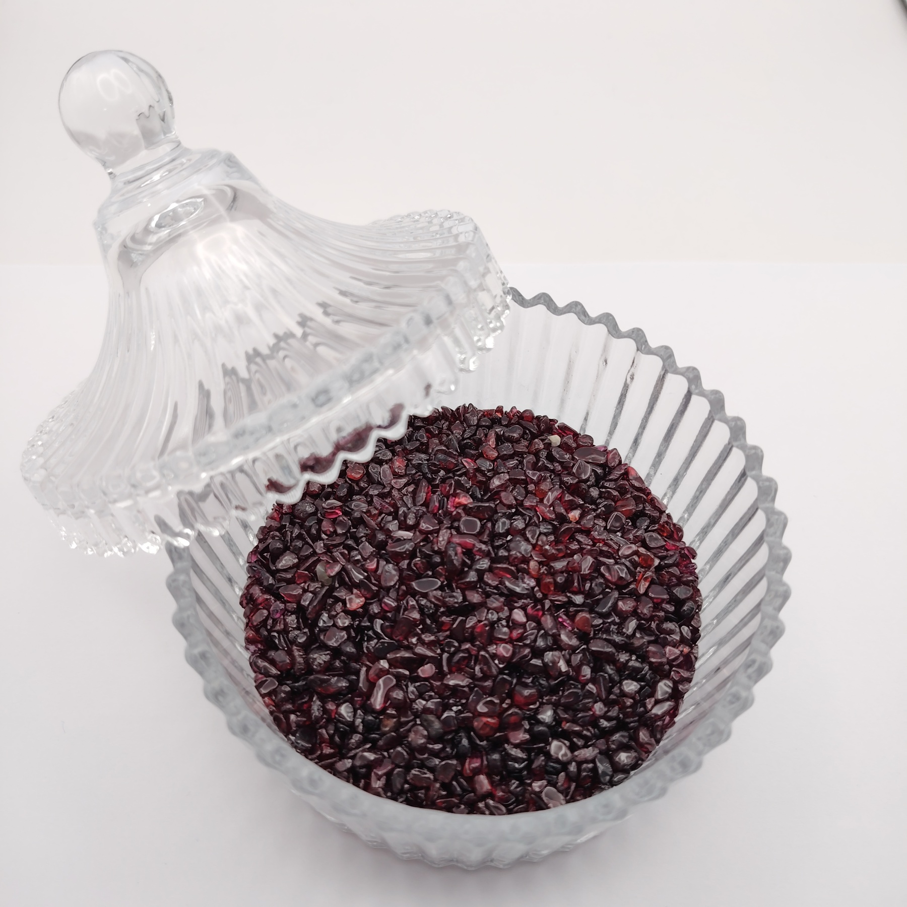 Crystal Canister + Red Garnet Chip