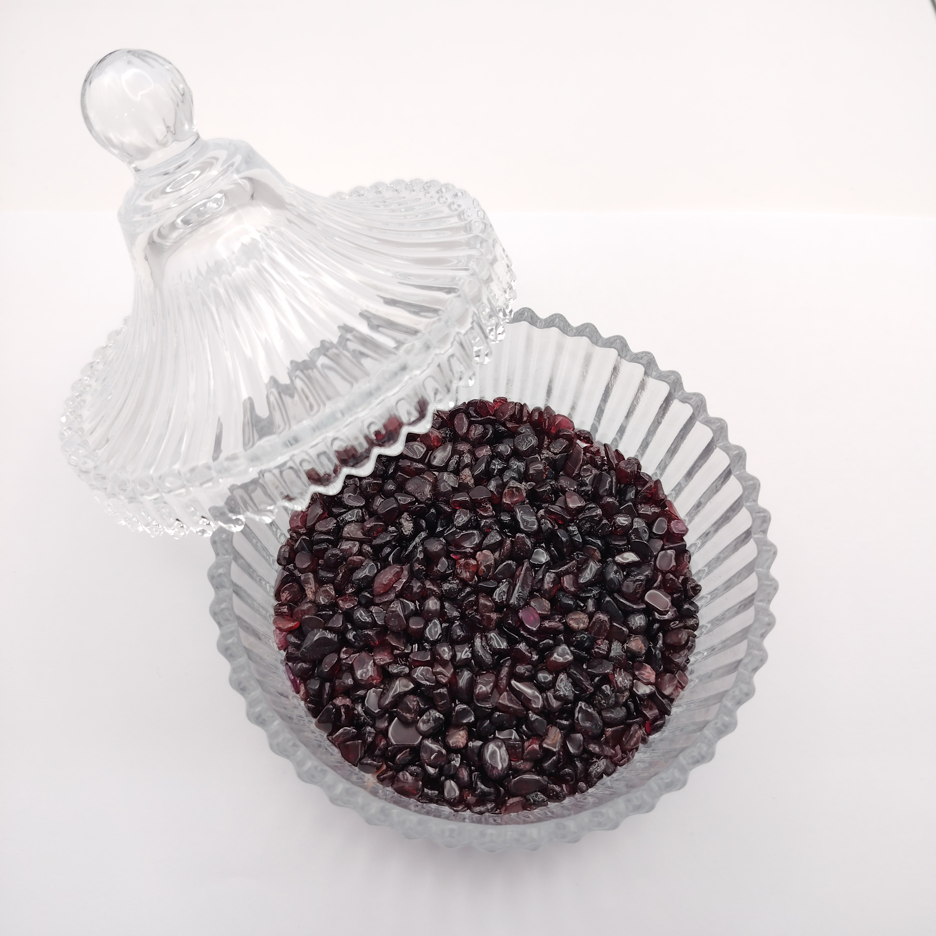 Crystal Canister + Red Garnet Chip