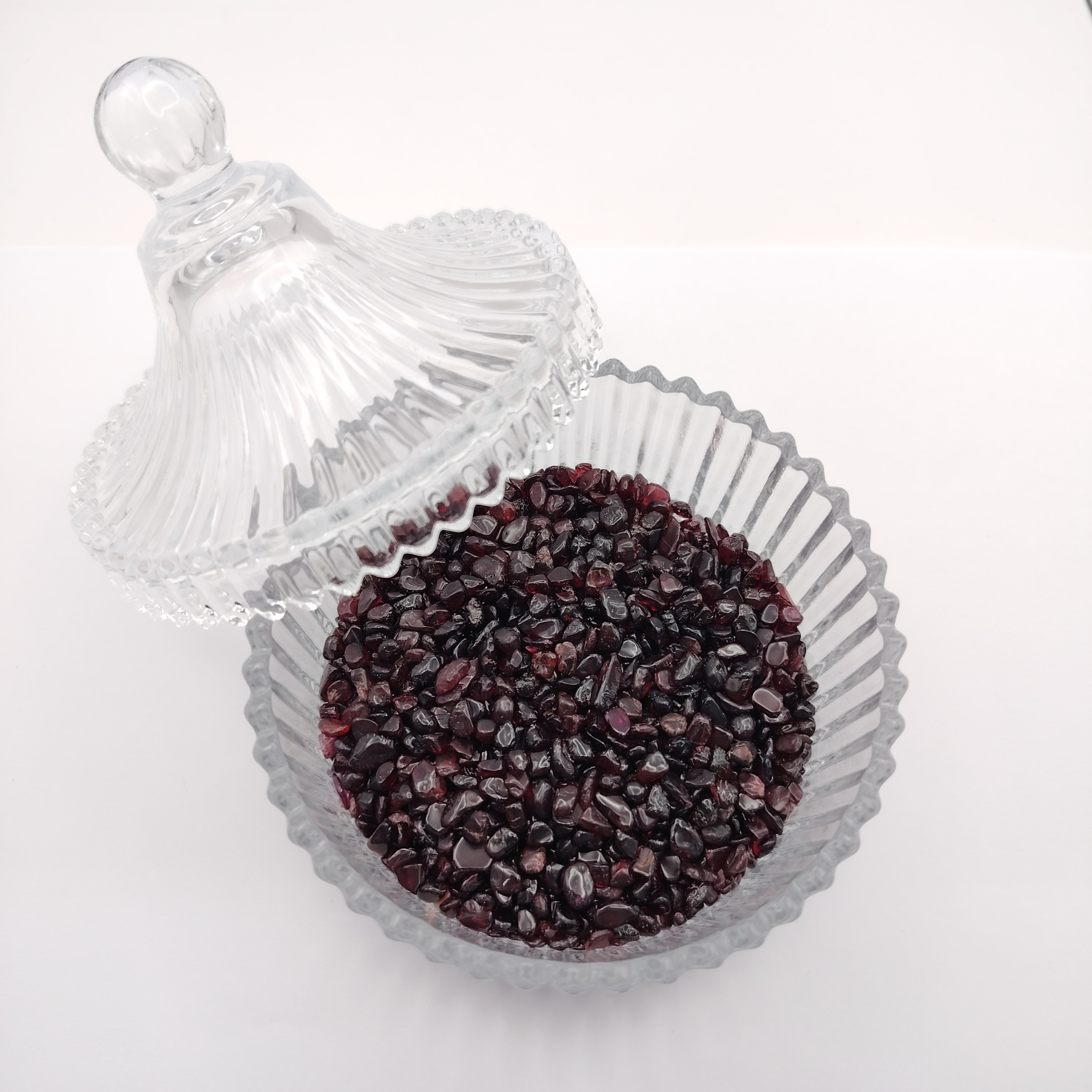 Crystal Canister + Red Garnet Chip