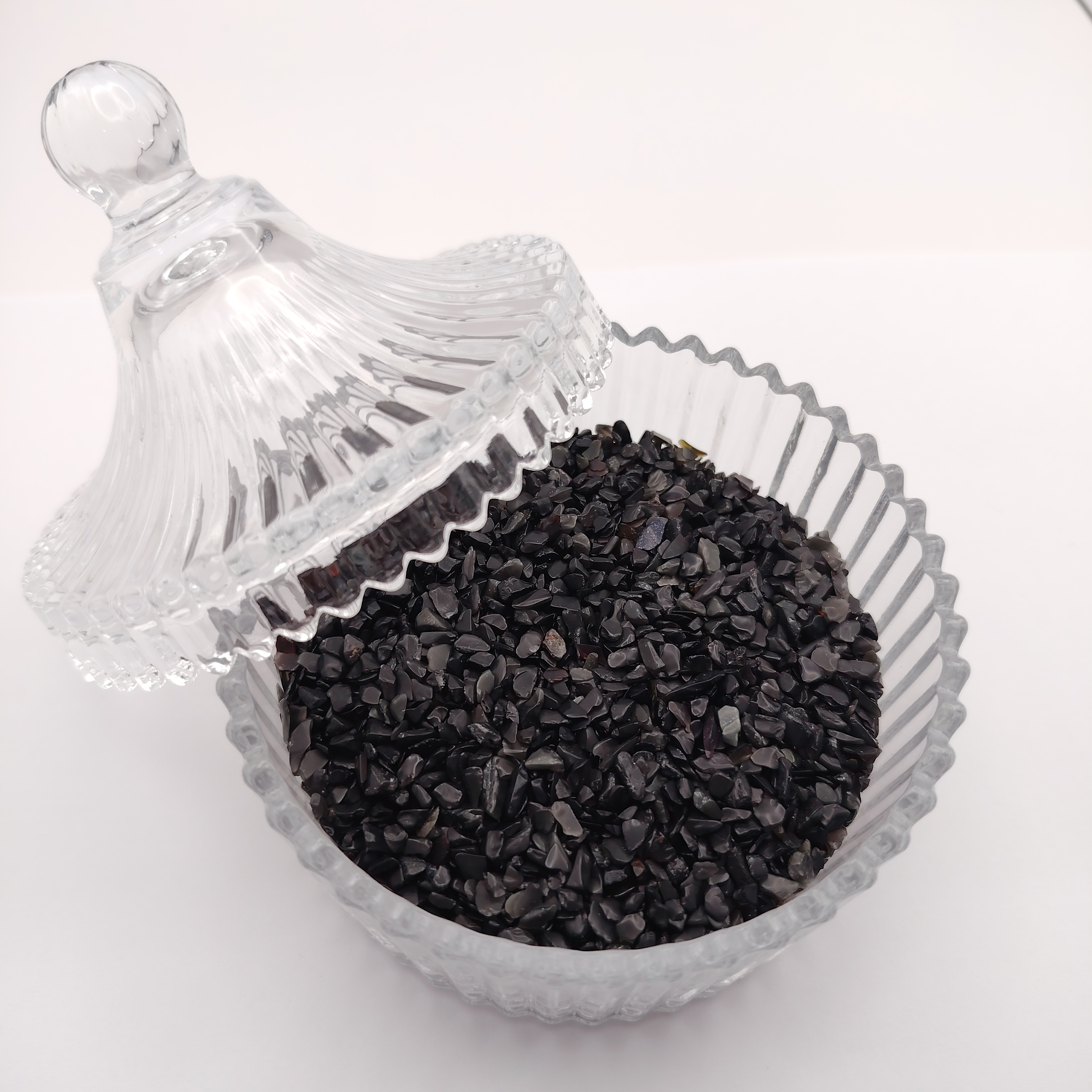 Crystal Canister + Black Obsidian Chip
