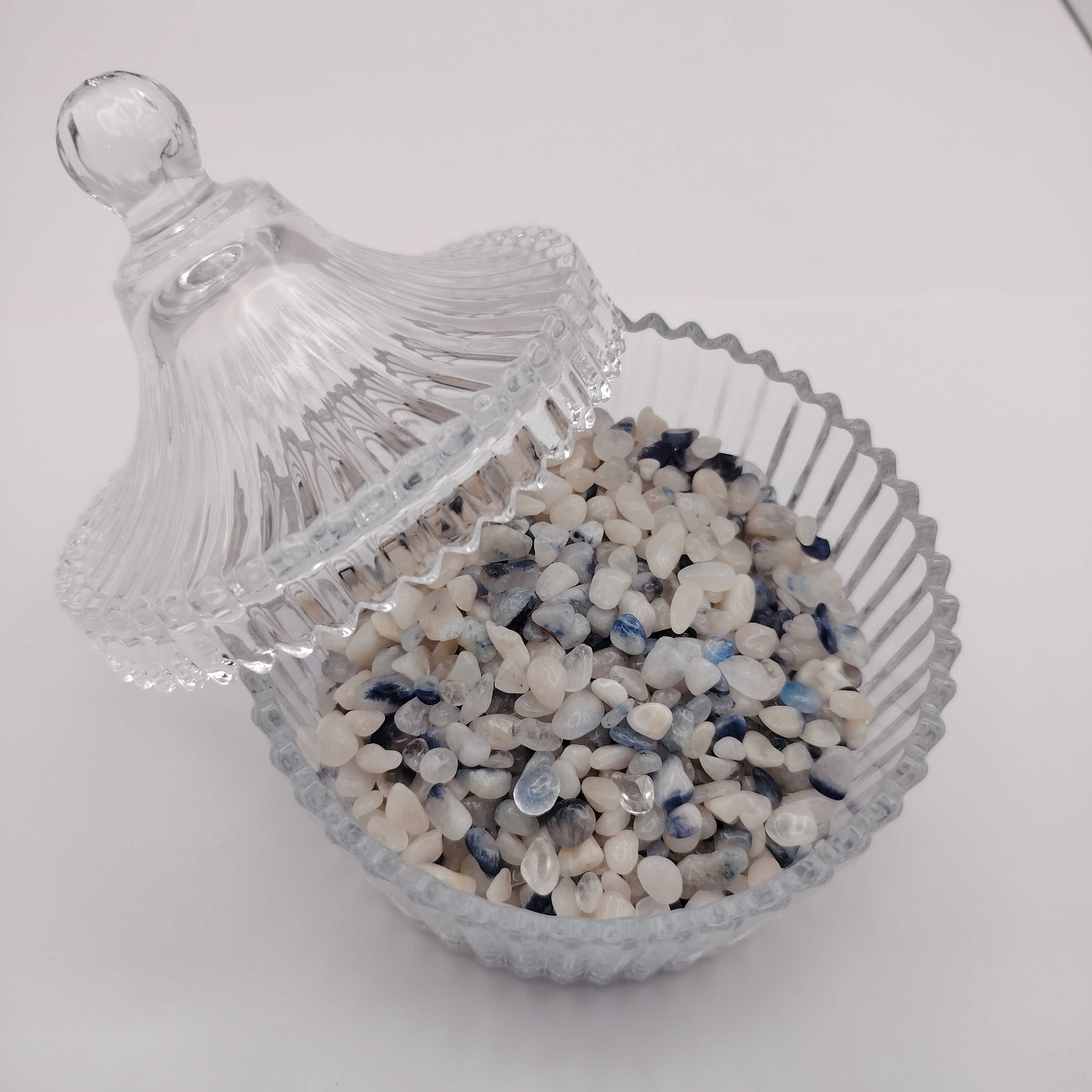Crystal Canister + Dumortierite Chip