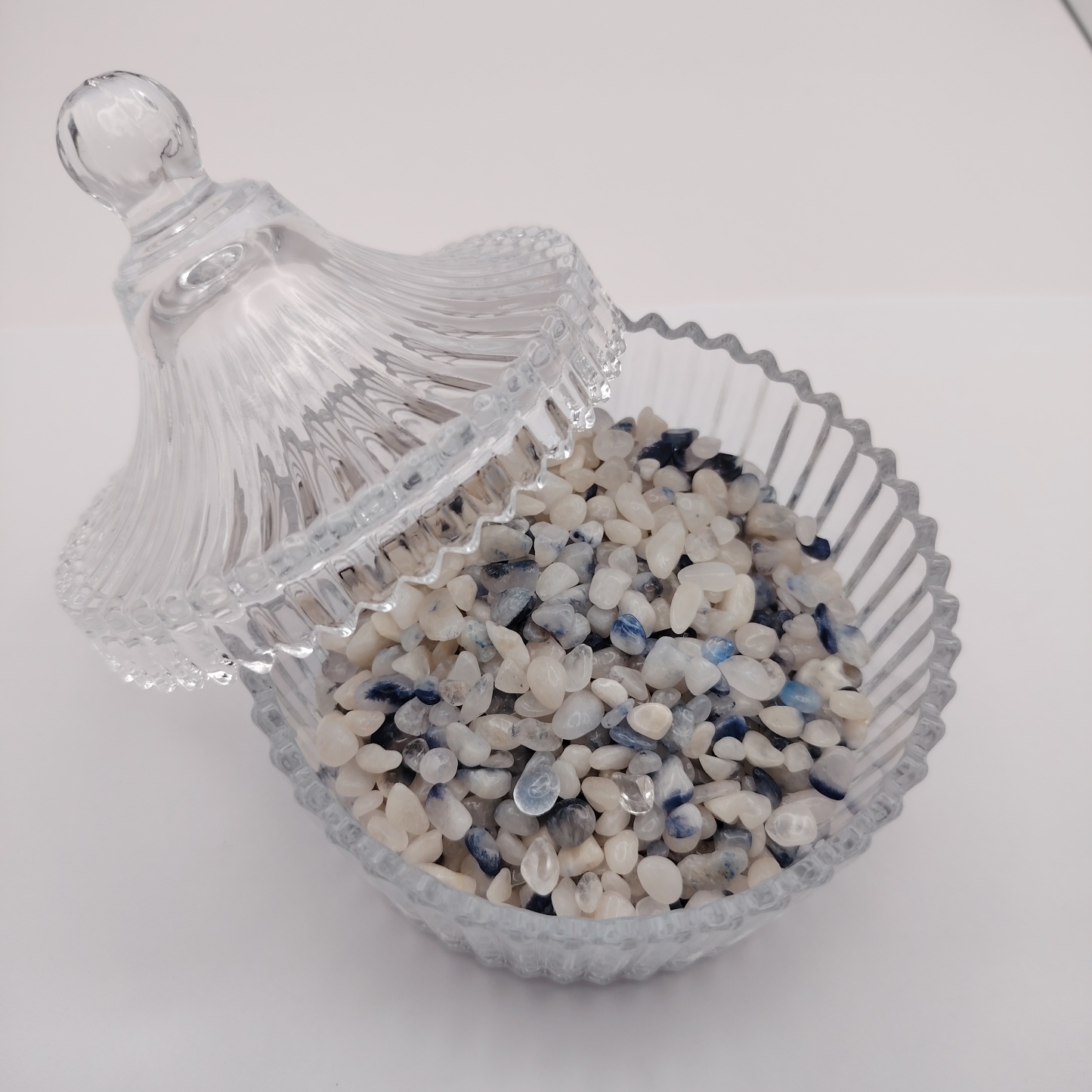 Crystal Canister + Dumortierite Chip
