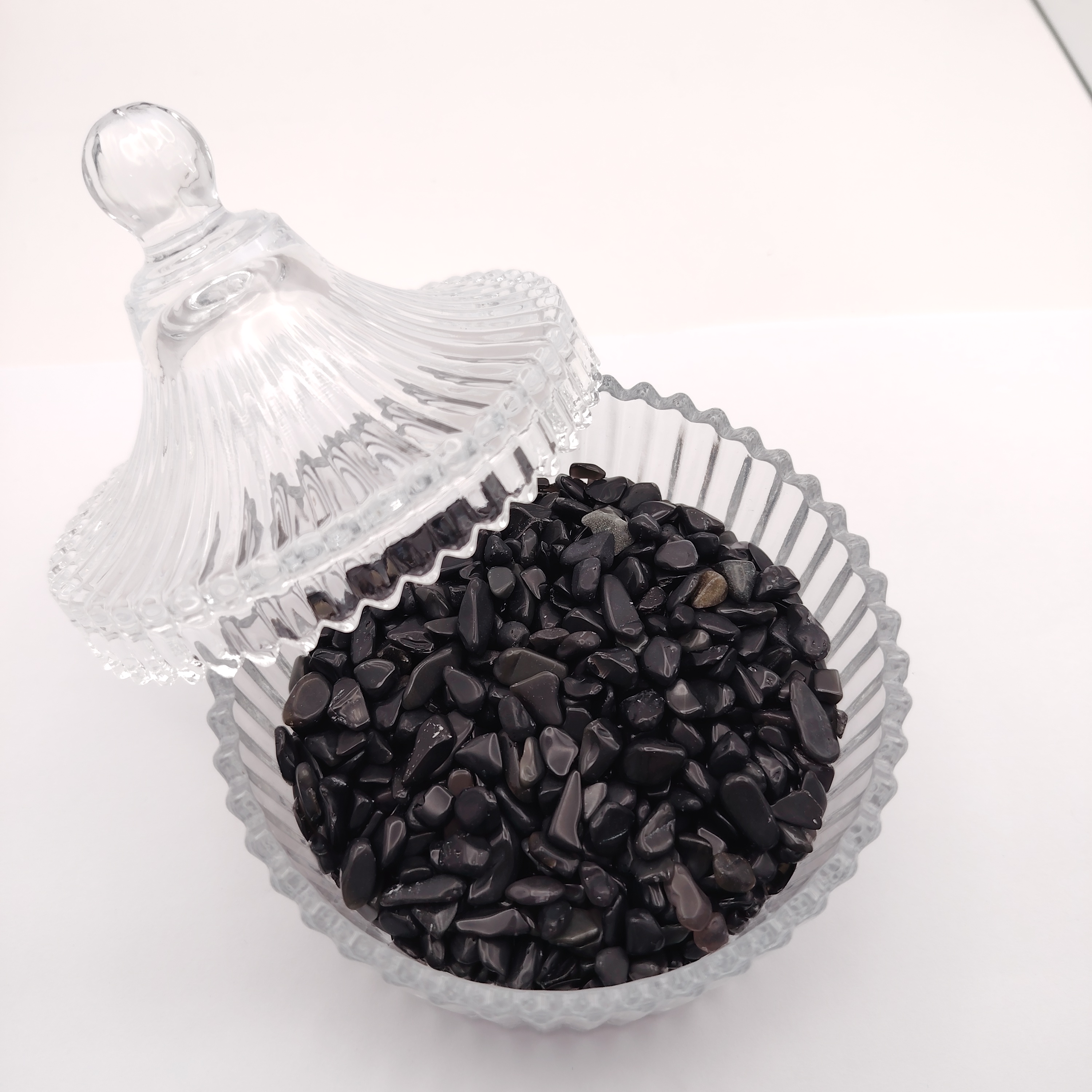 Crystal Canister + Black Obsidian Chip
