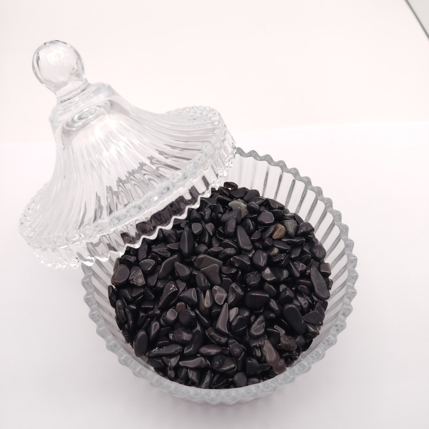Crystal Canister + Black Obsidian Chip