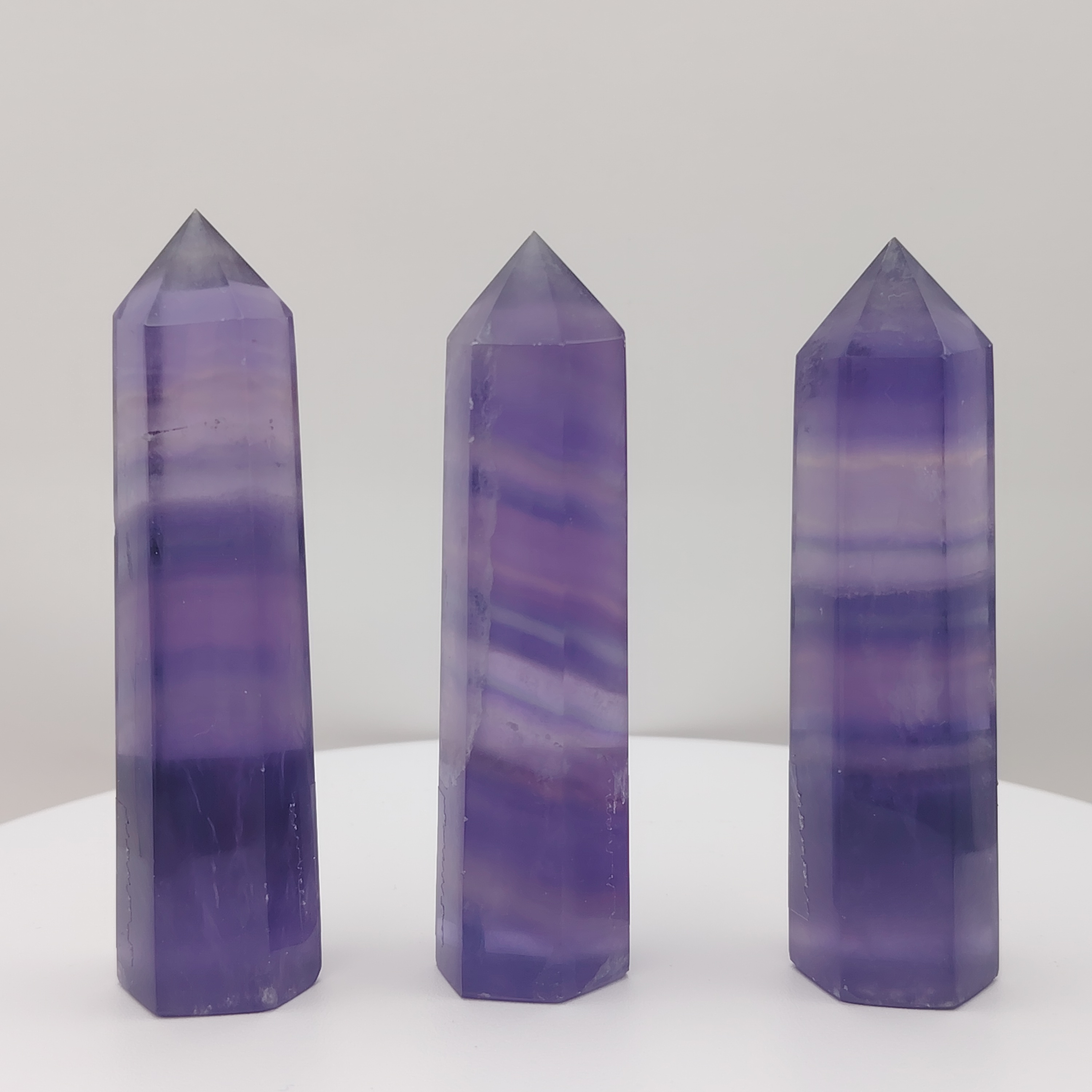 Purple Fluorite Point 