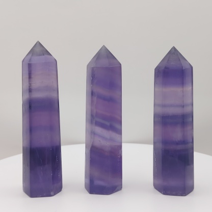 Purple Fluorite Point 