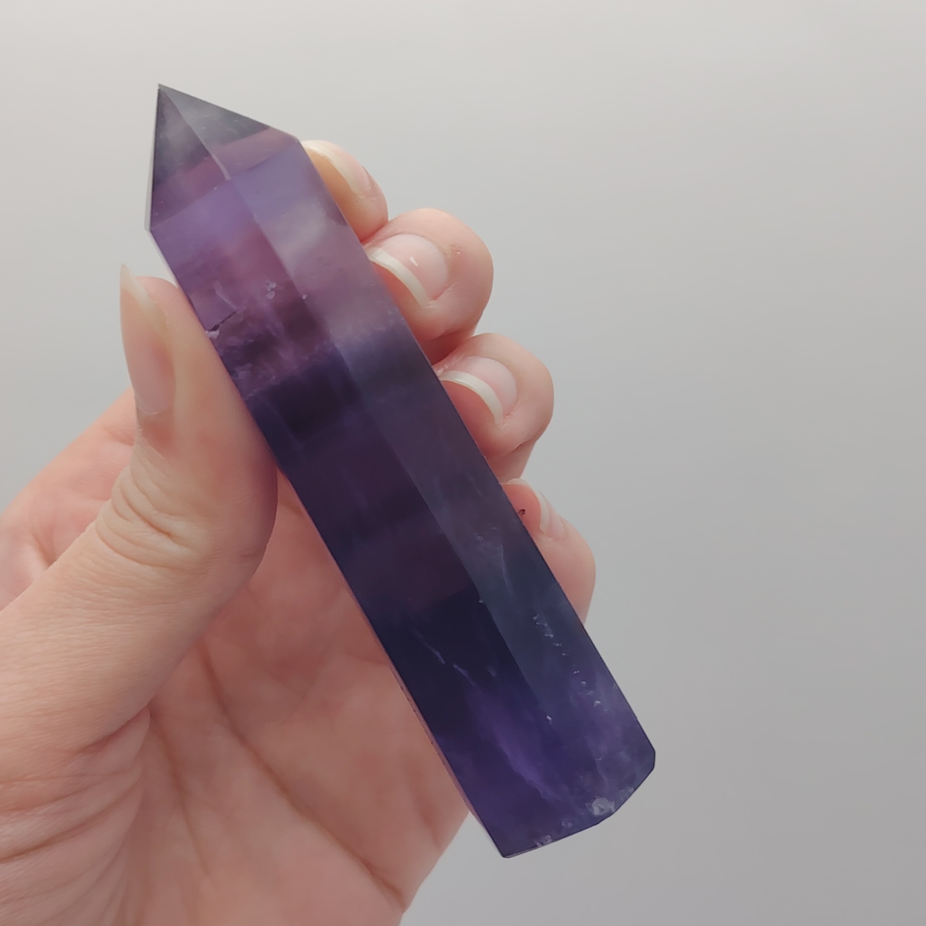 Purple Fluorite Point 