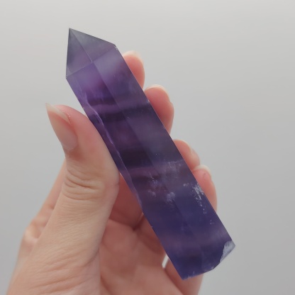 Purple Fluorite Point 