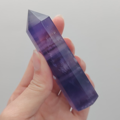 Purple Fluorite Point 